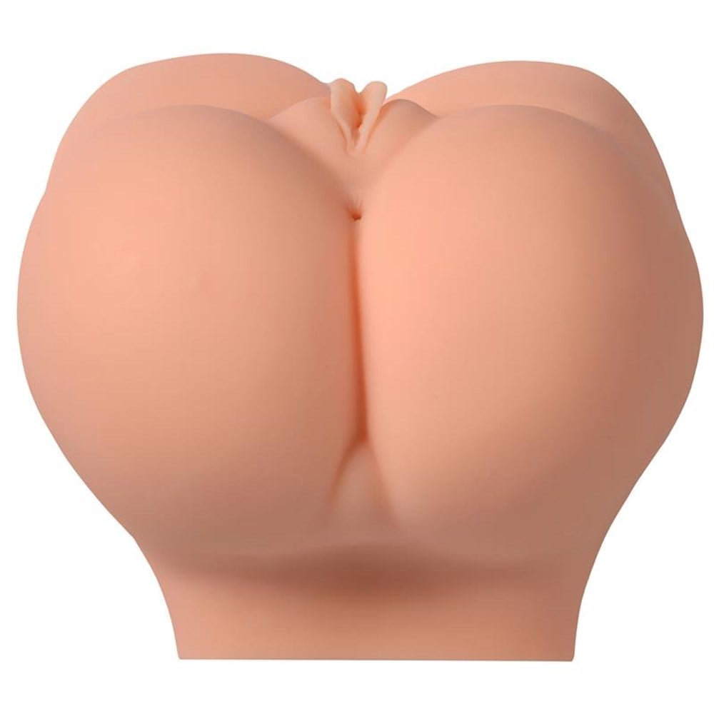 2 İşlevli Titreşimli Suni Vajinal ve Anal Masturbatör- Moira