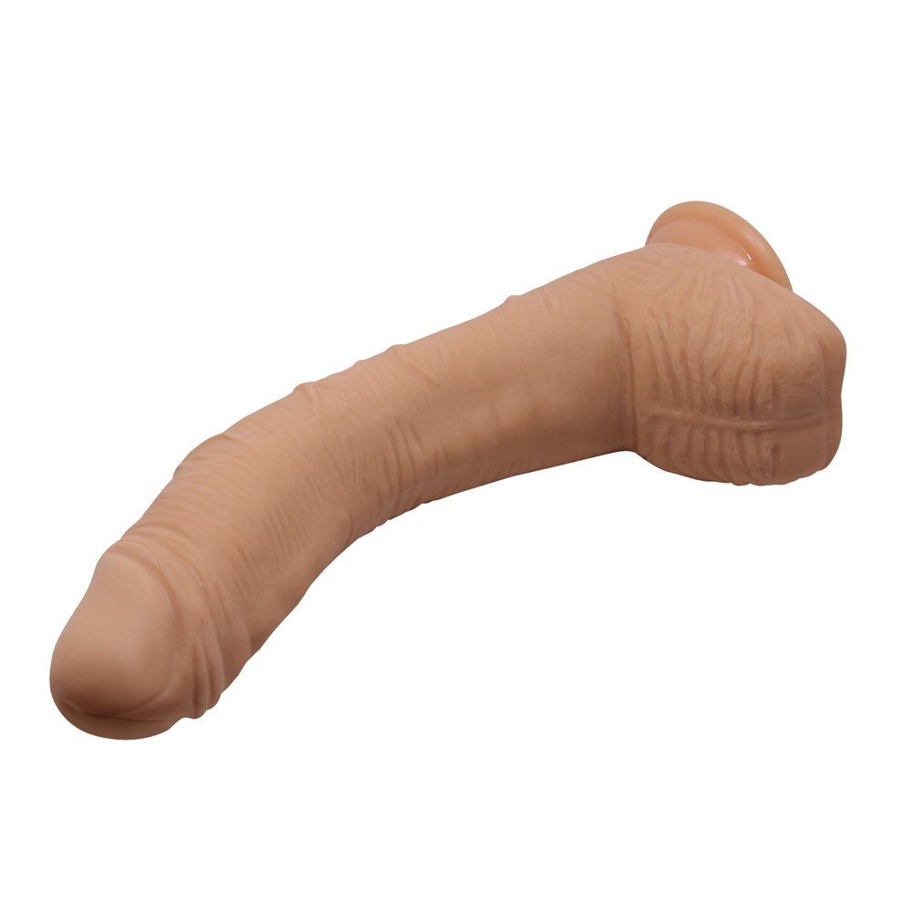 28 cm belden bağlamalı Gerçekçi Kalın Dildo Penis - Alex
