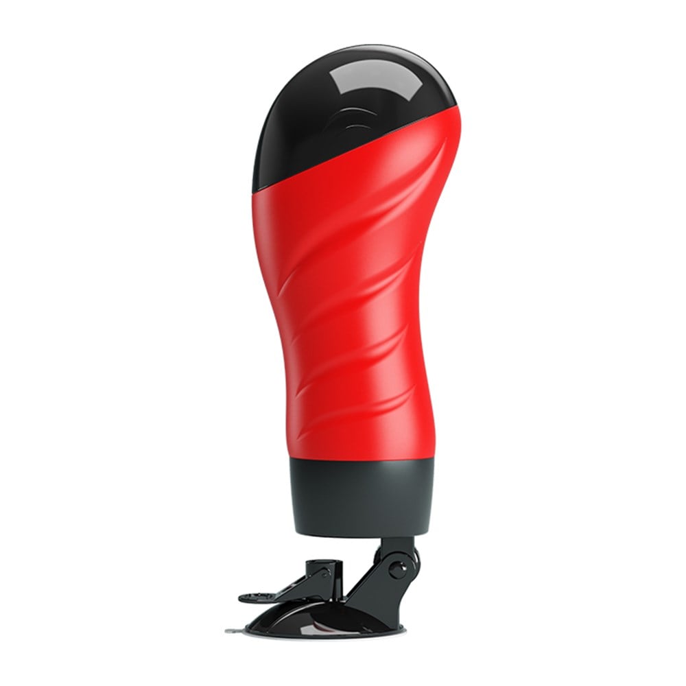 Crazy Bull Ayarlanabilir Vantuzlu Yumuşak Dokulu Titreşimli Vajina Masturbatör