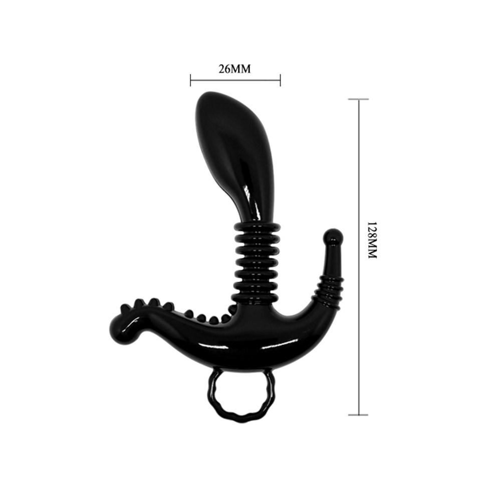 G-Spot Klitoral Uyarıcılı Prostat Stimülatör Anal Vibratör Plug