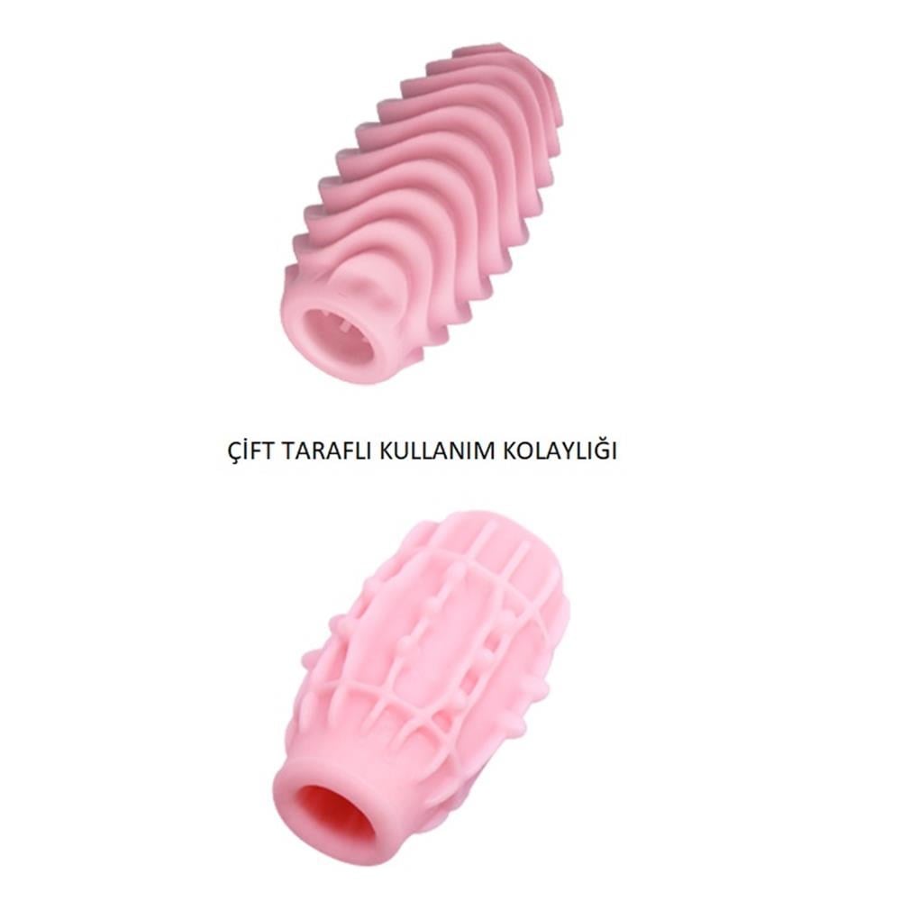 Gerçekçi Doku Realistik Penis Kılıfı & Suni Vajina Mastürbatör- Passionate