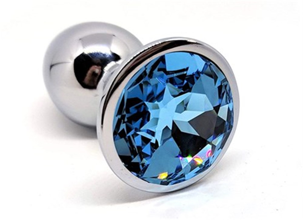 Mücevher Taşlı Paslanmaz Çelik Anal Tıkaç (Plug)