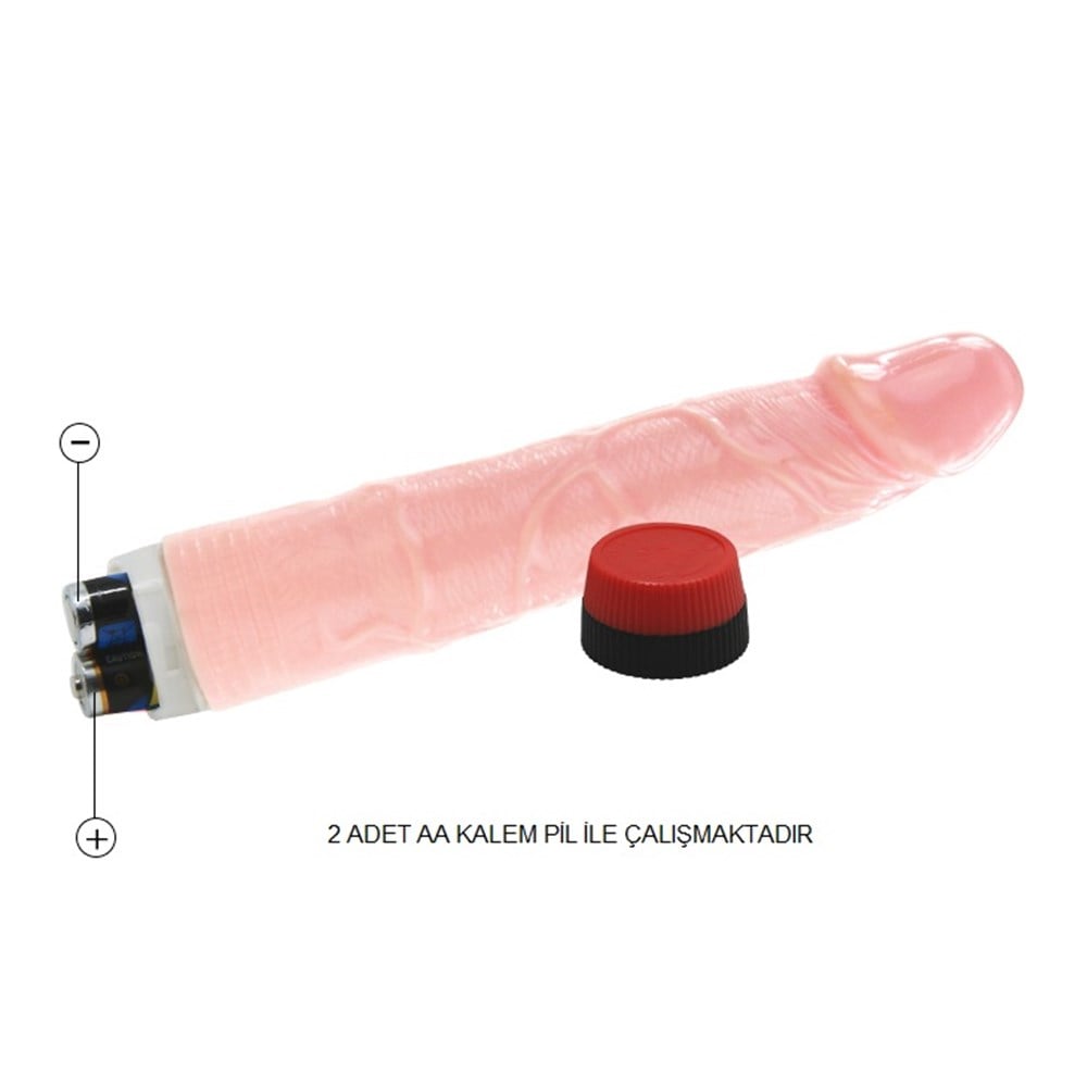 Perfect Pleasures 22 CM Titreşimli Realistik Vibratör Penis