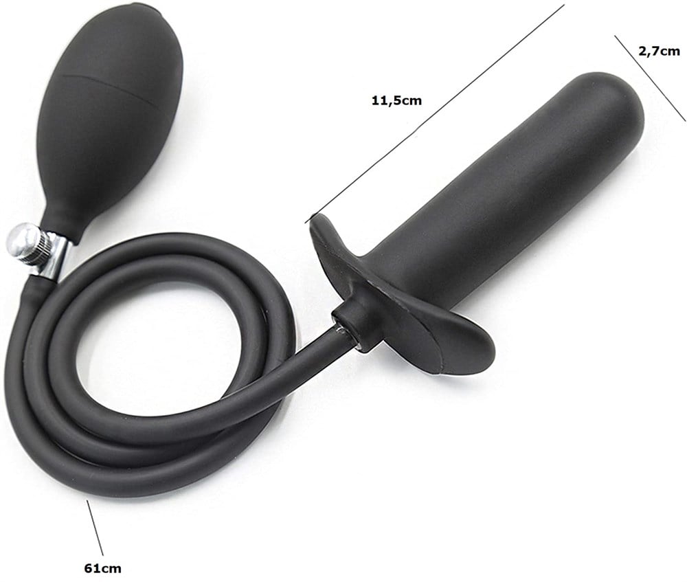 Şişebilen Pompalı Anal Plug - Big