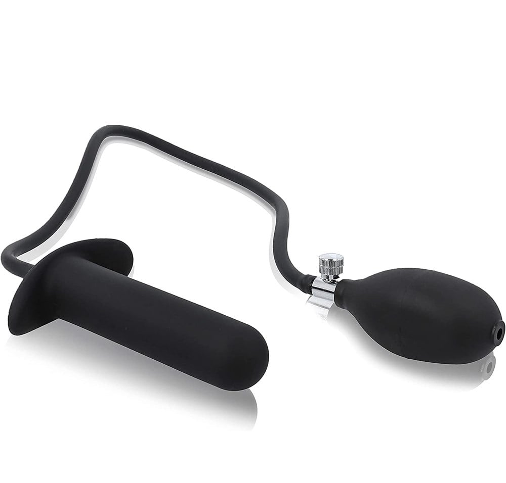 Şişebilen Pompalı Anal Plug - Big