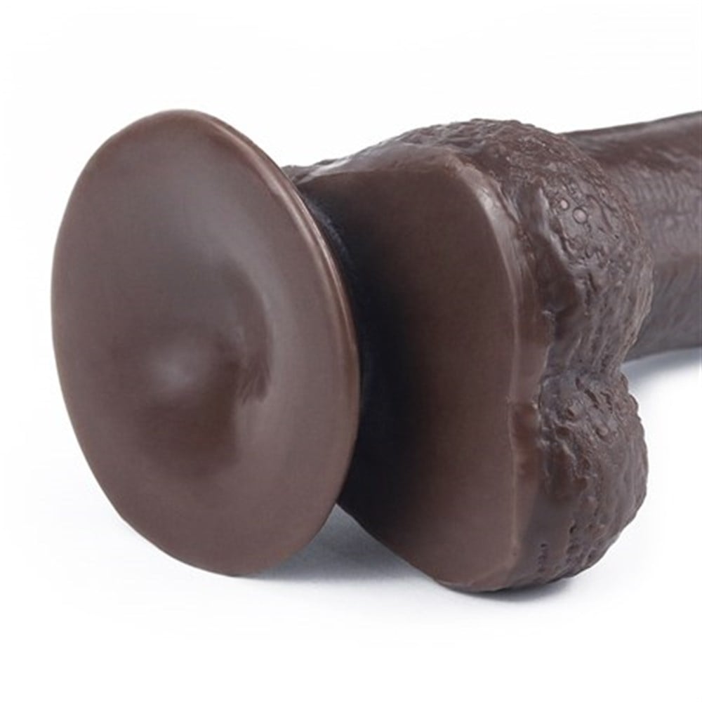 Yeni Nesil Çift Katmanlı 17,5 cm Realistik Dildo Penis