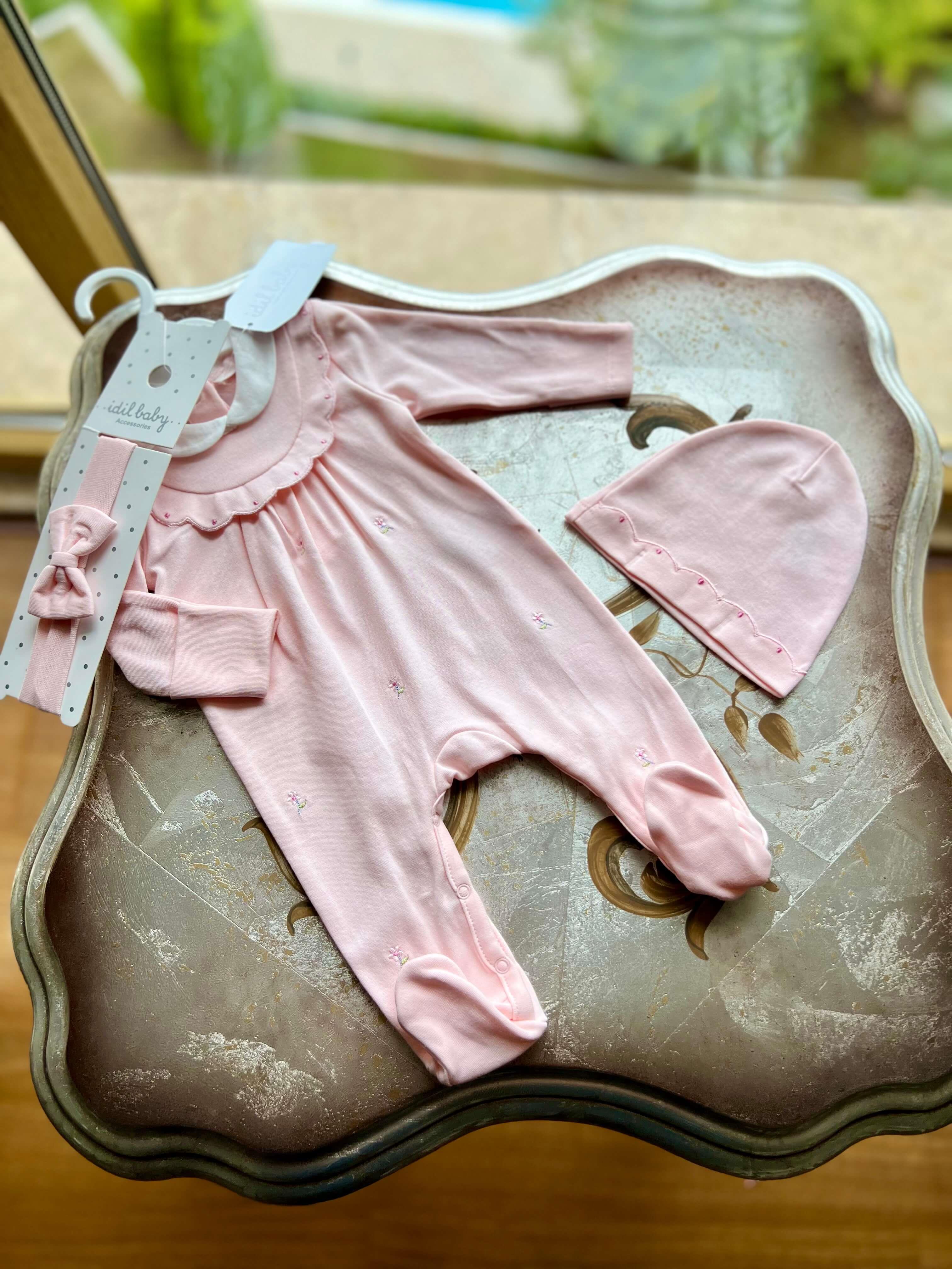 İDİLBABY BASKILI SARI TULUM 