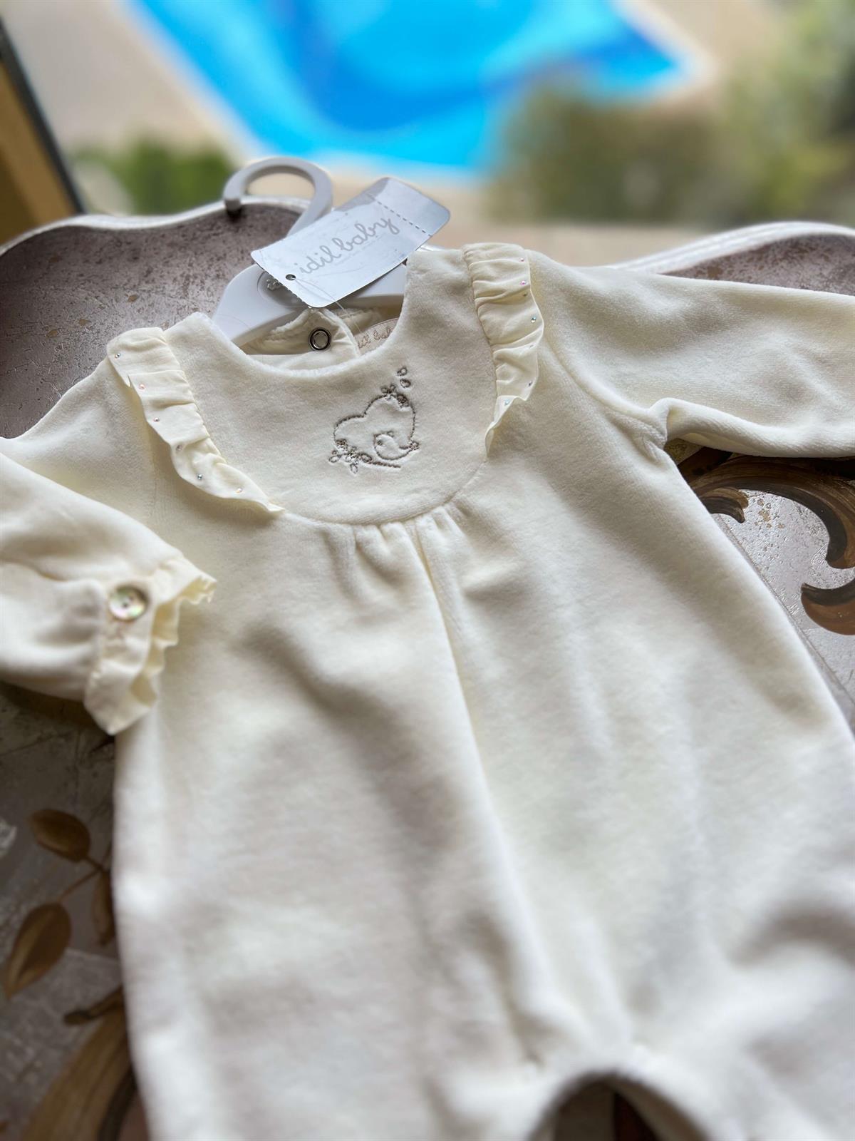 İDİLBABY TAŞLI KADİFE TULUM