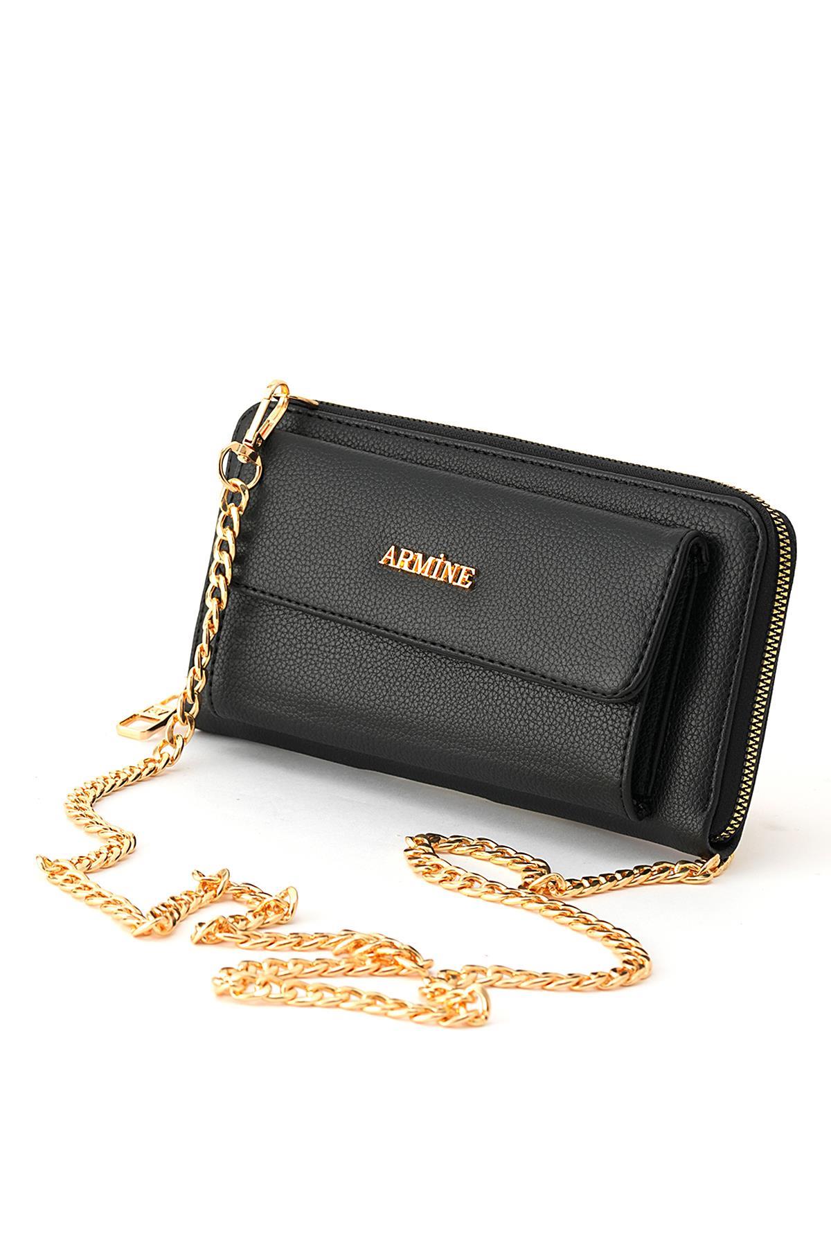 Armine 268 Kadın El Çantası Siyah