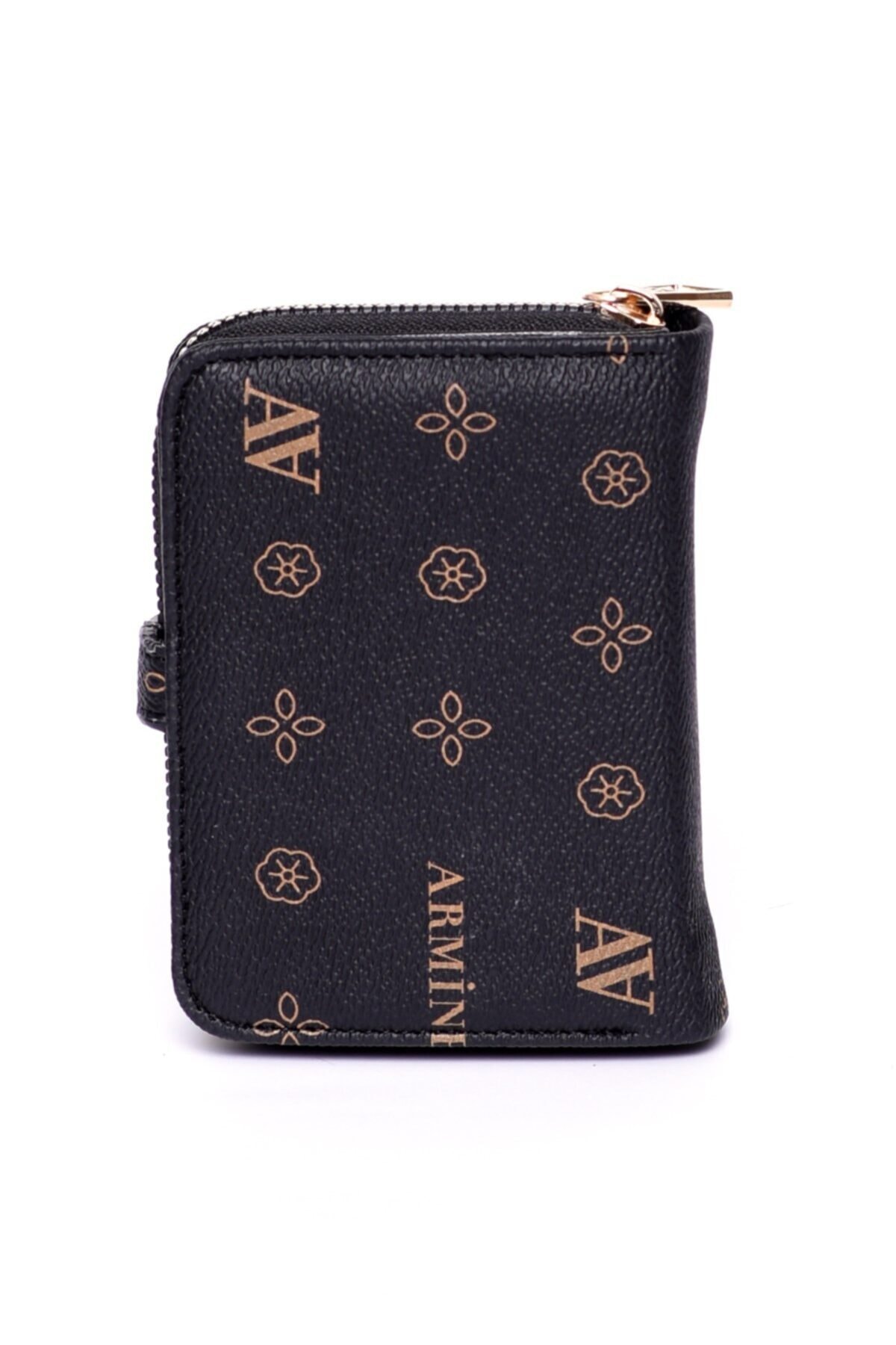 Armine C 01 Kadın El Çantası Siyah Baskılı