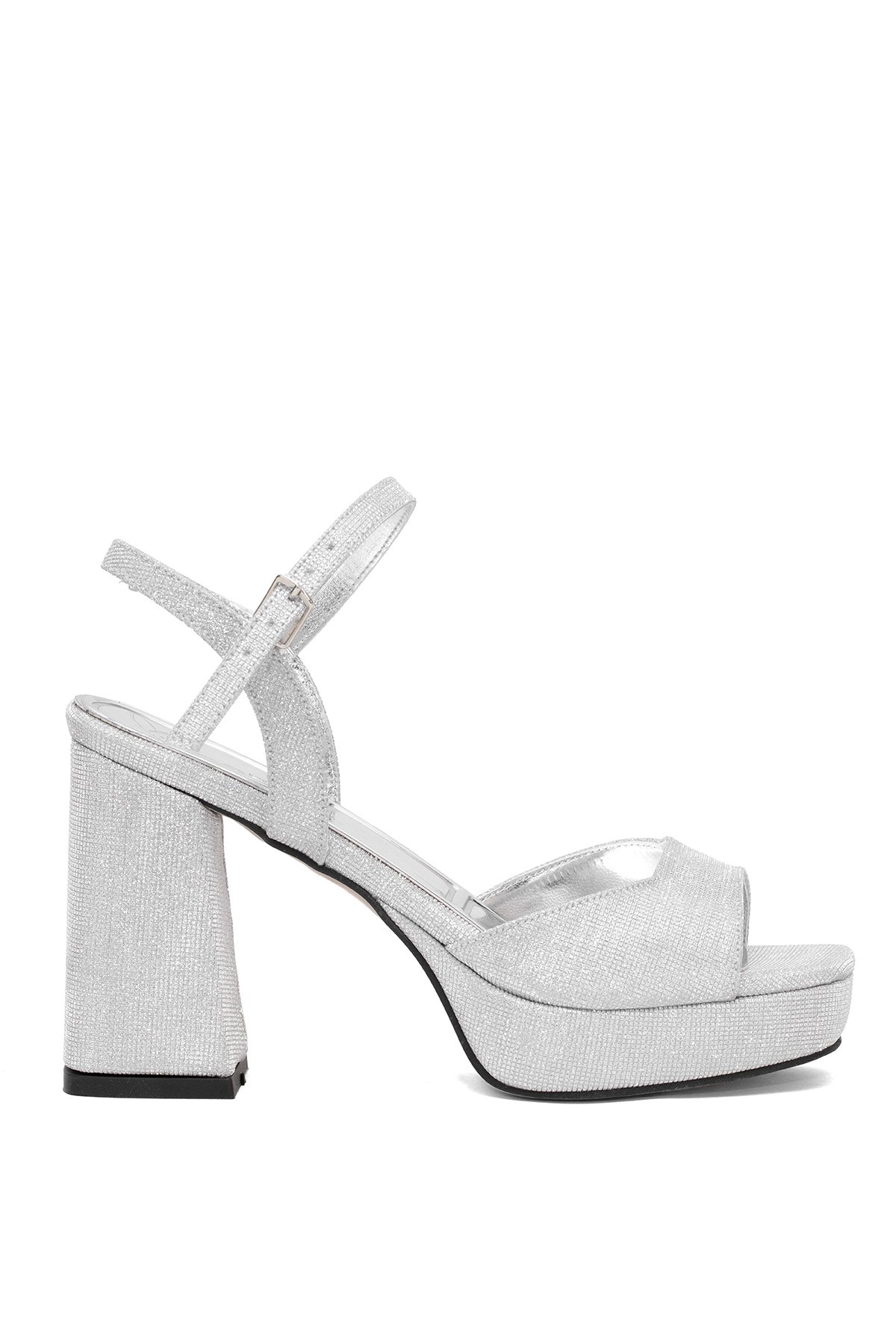 Beety 25BY130.1008-1 Kadın Platform Ayakkabı Gümüş