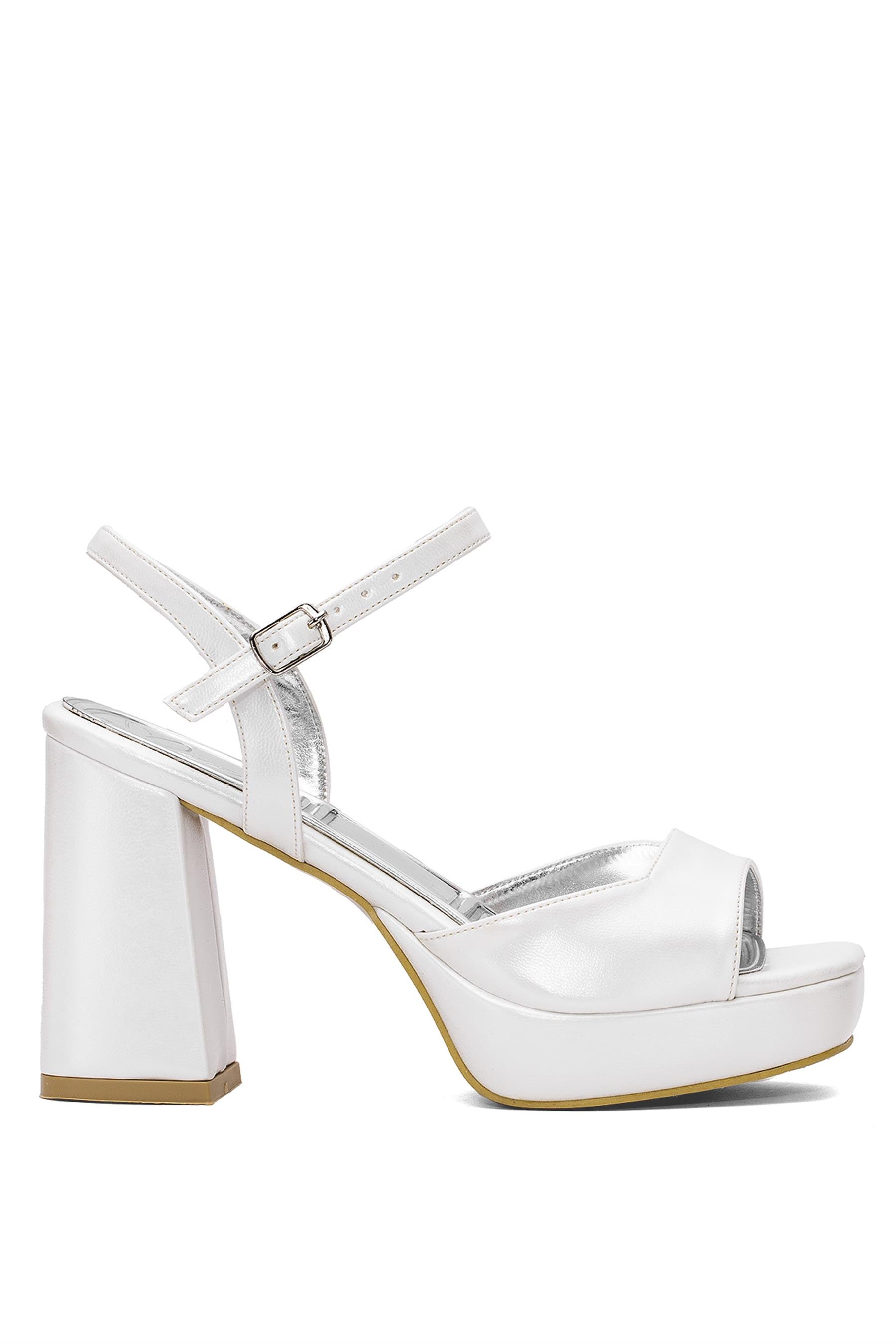 Beety 25BY130.1008-1 Kadın Klasik Topuklu Ayakkabı Sedef