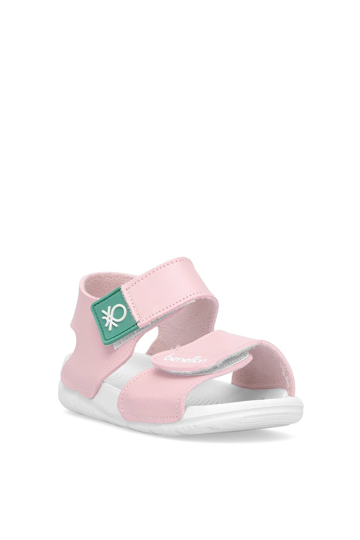 Benetton BN-1252 Bebe Kız Çocuk Sandalet Pudra
