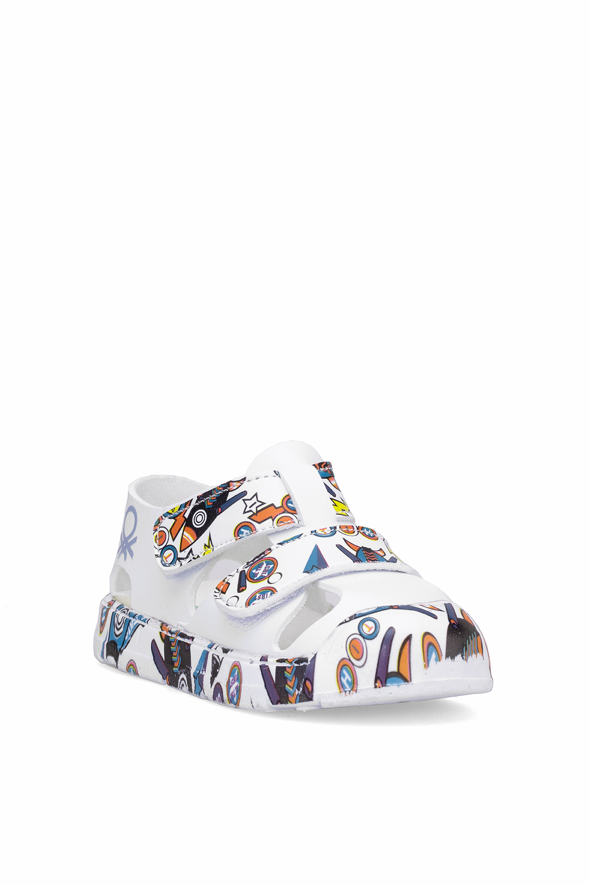 Benetton BN-1409 Bebe Erkek Çocuk Sandalet Beyaz