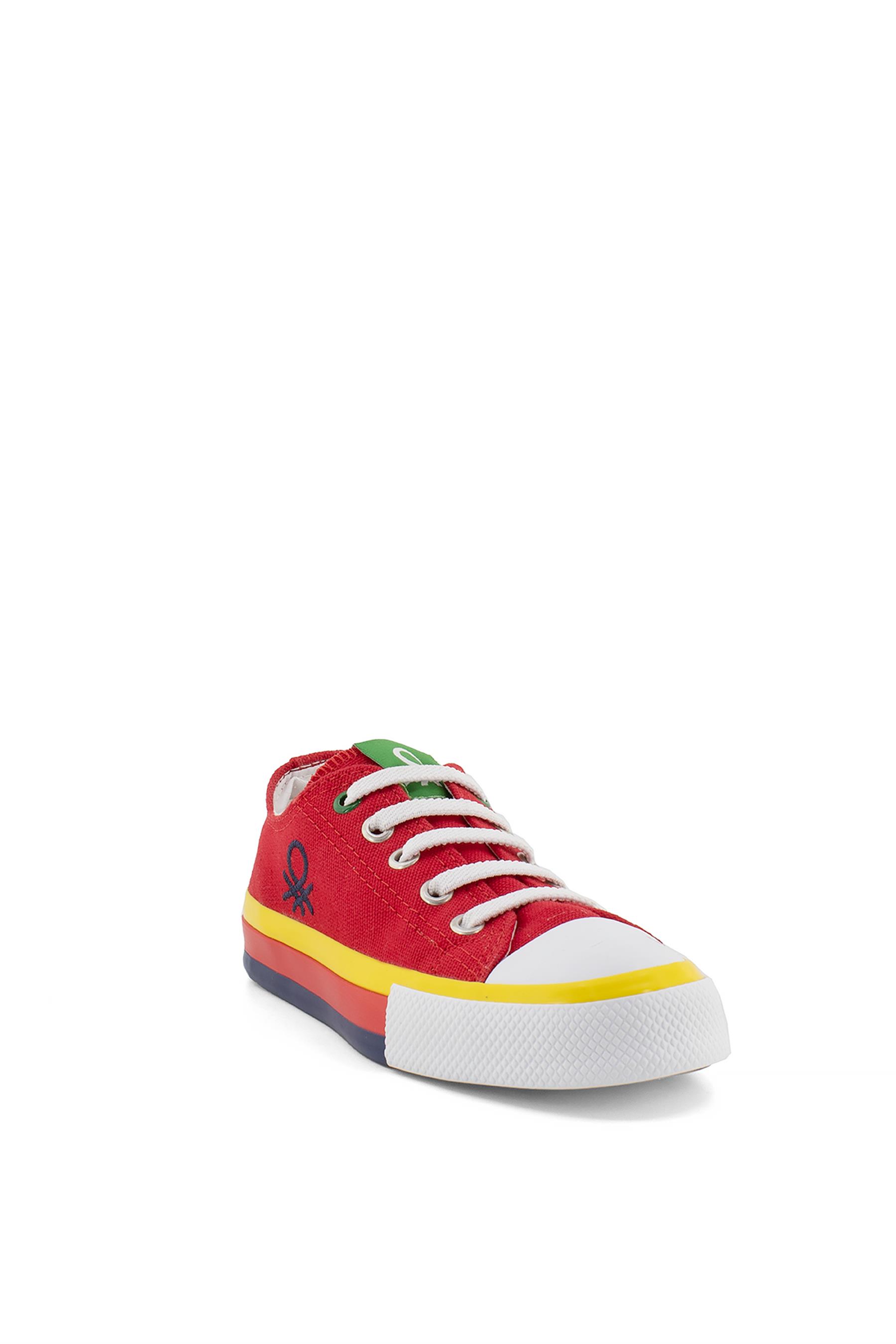 Benetton BN-30175K Filet Kız Çocuk Spor Ayakkabı Kırmızı