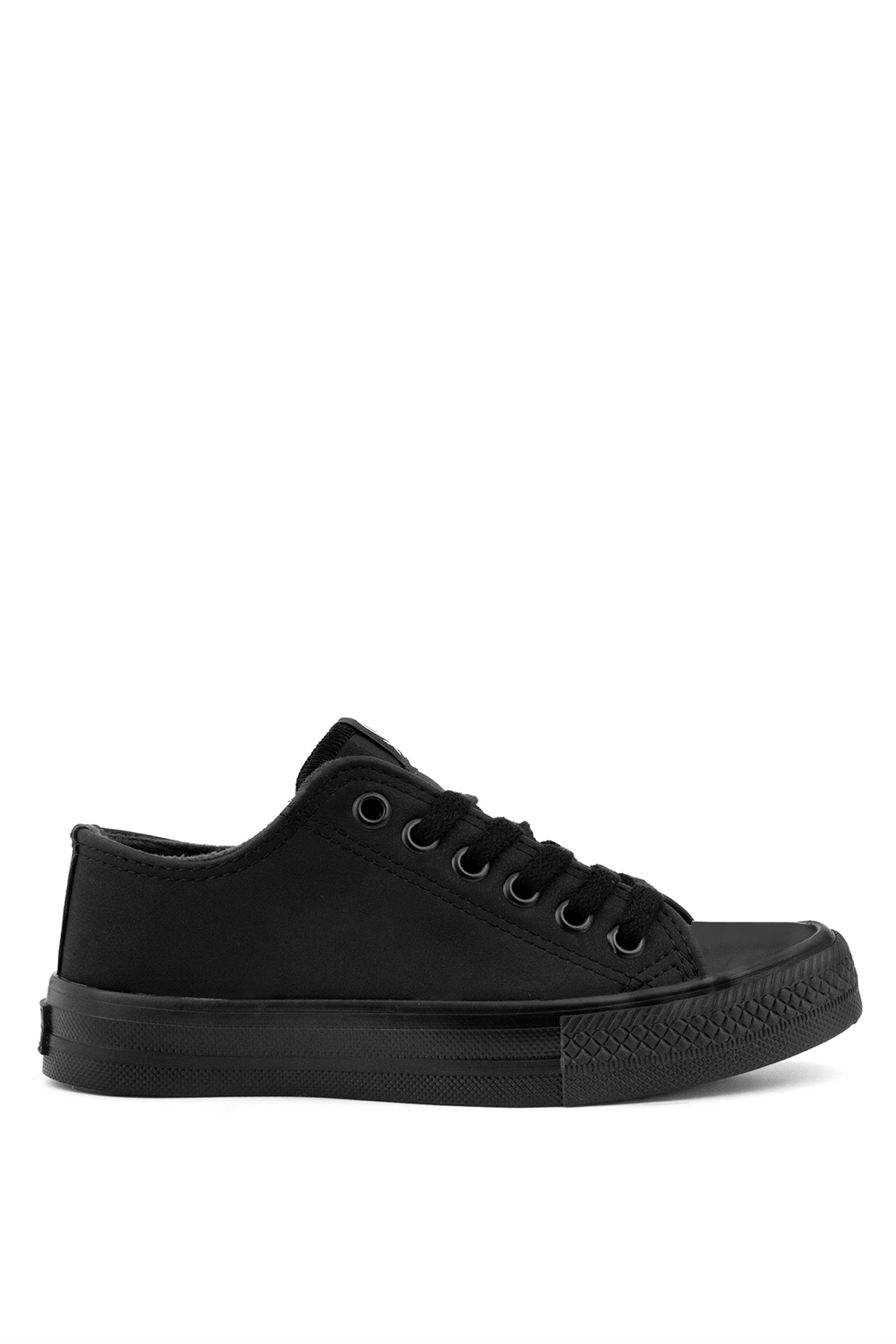 Benetton BN-31041 Kadın Klasik Sneaker Siyah