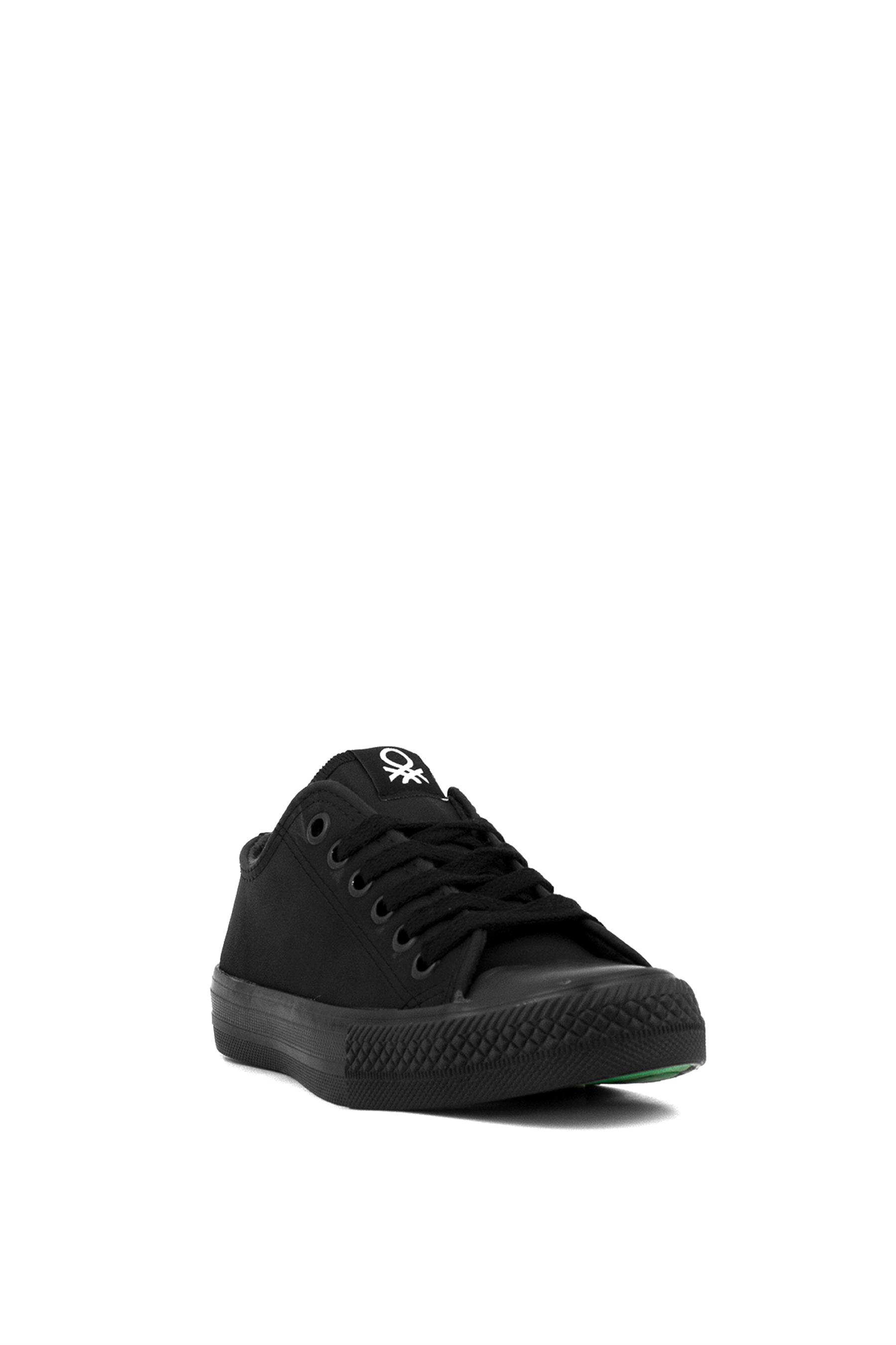 Benetton BN-31041 Kadın Klasik Sneaker Siyah