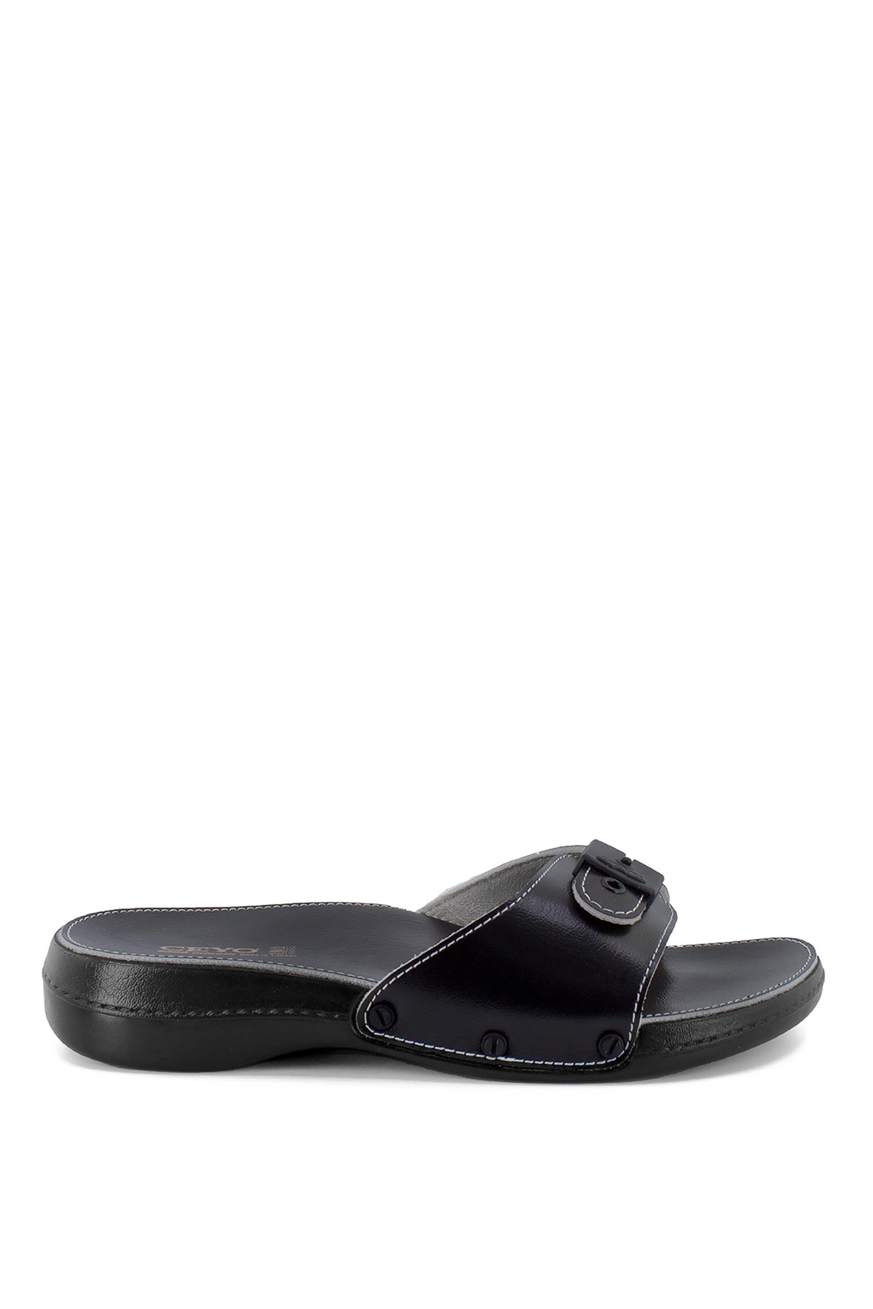 Ceyo 6500 Kadın Terlik Siyah