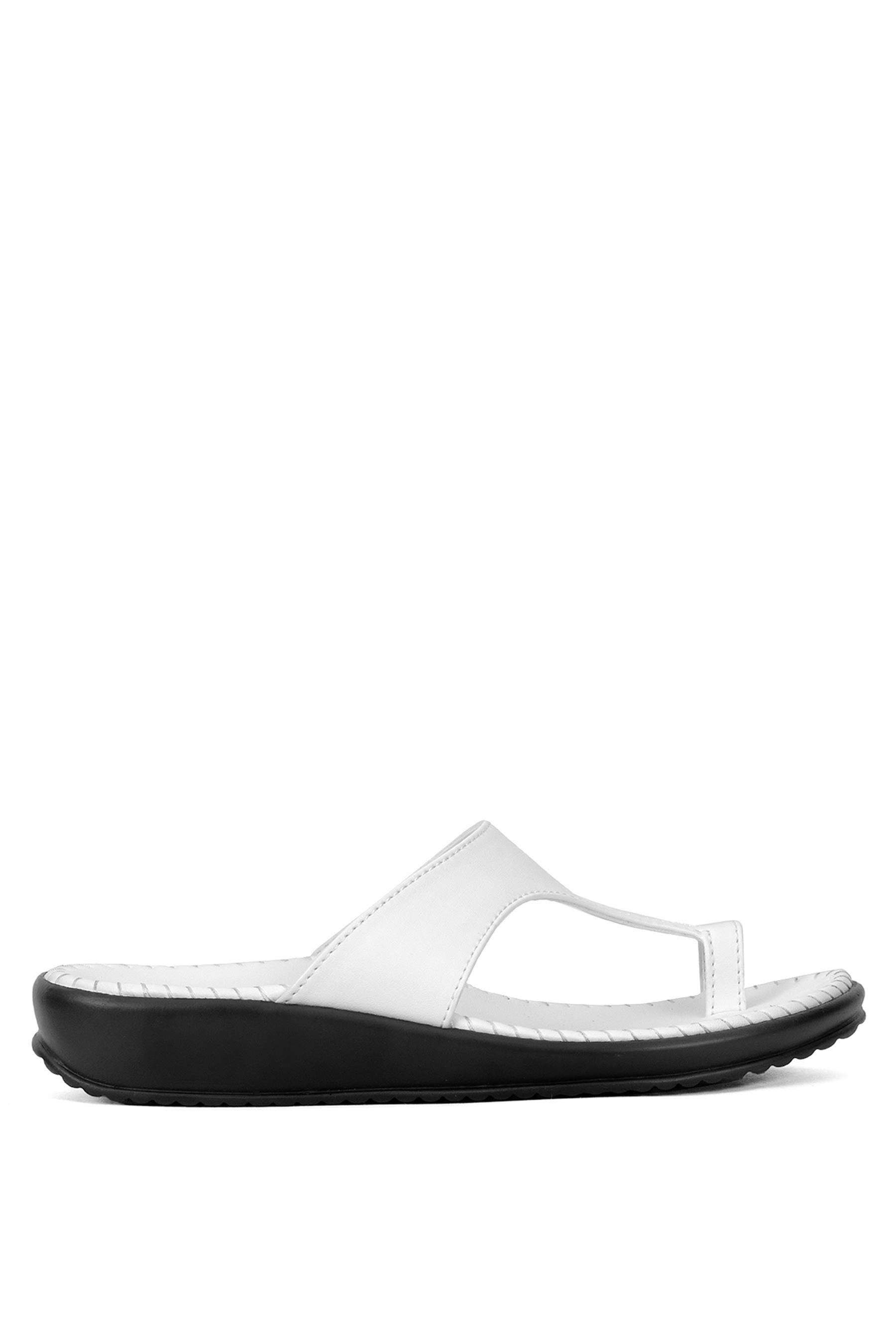 Ceyo 9200-2 Kadın Terlik Beyaz