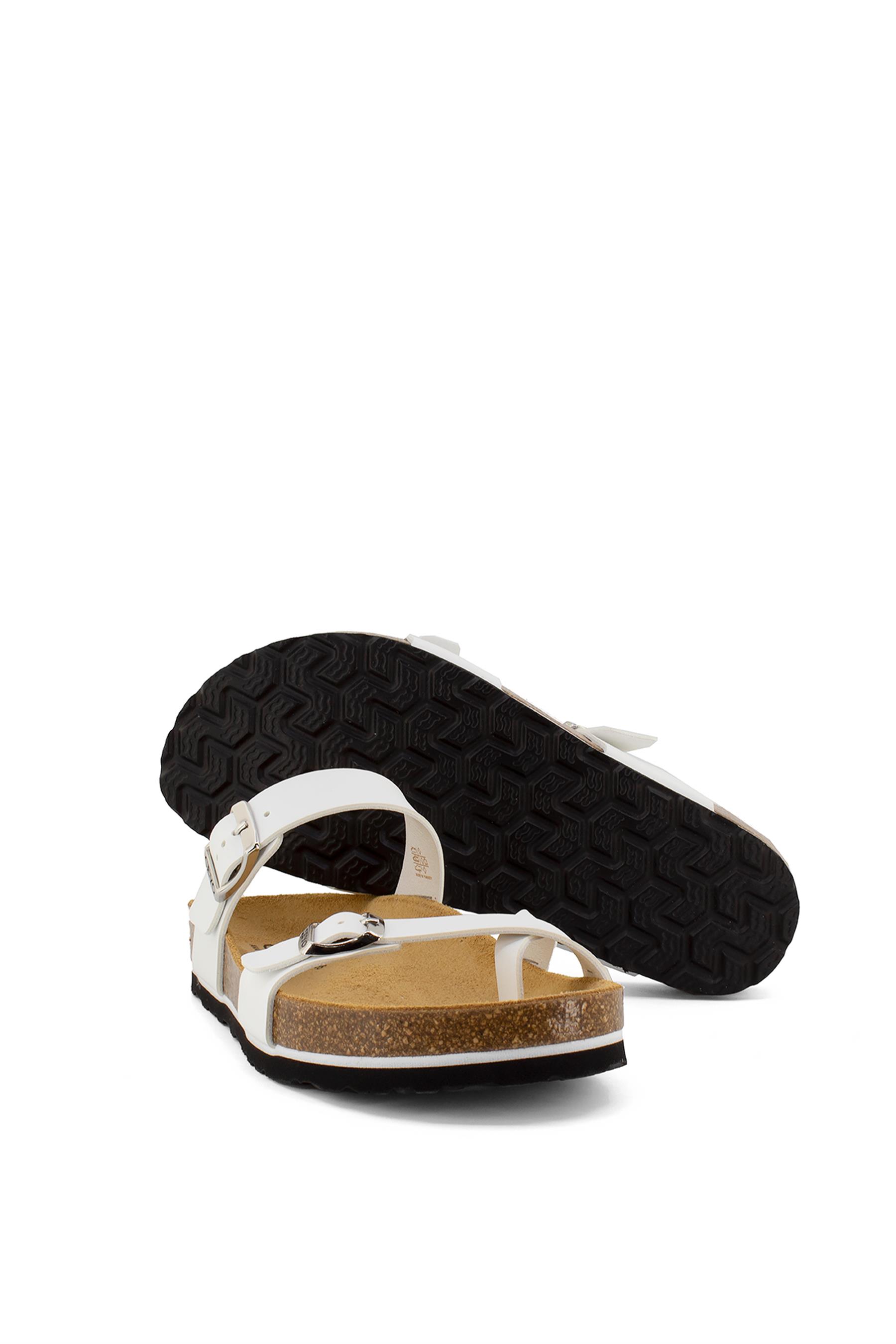 Ceyo 9910-Z34 Kadın Terlik Beyaz