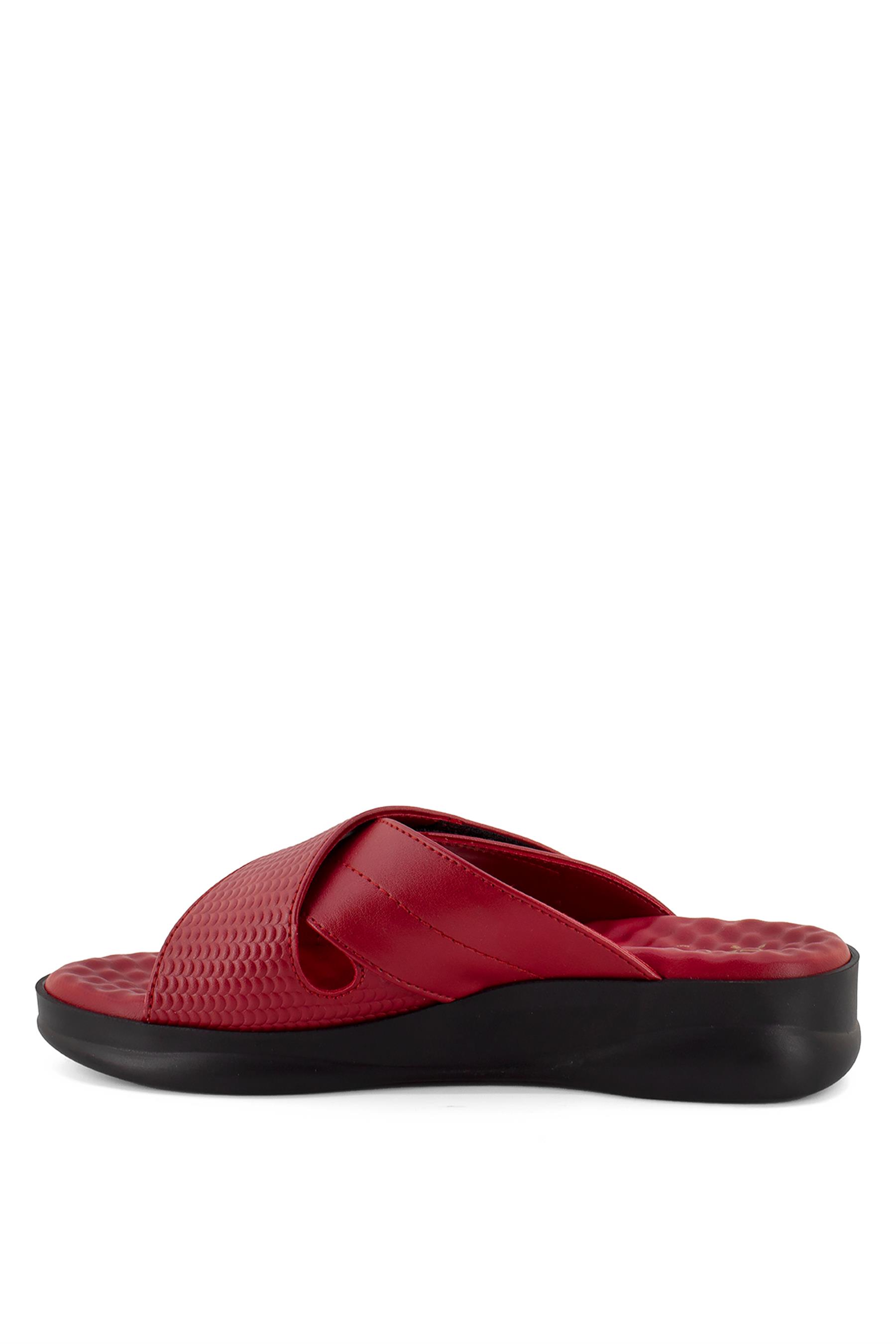 Ceyo 9975-10 Kadın Terlik Kırmızı