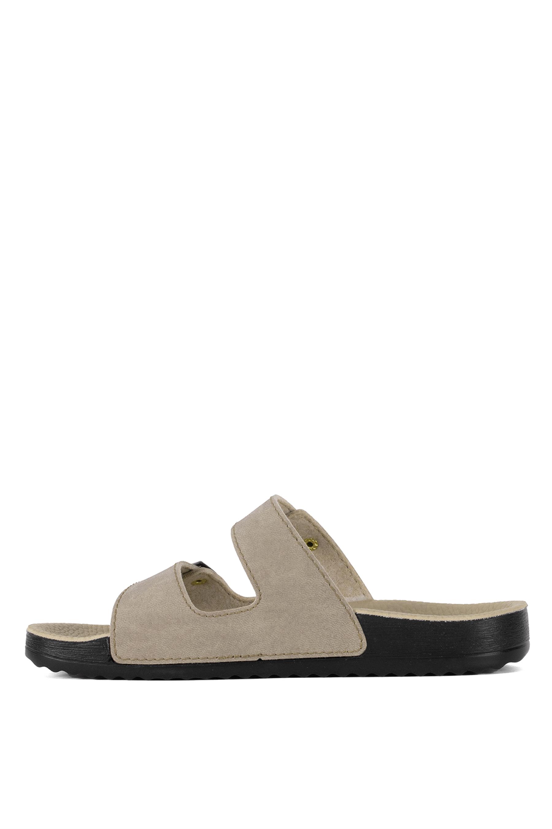 Ceyo Bahama-10 Kadın Terlik Camel