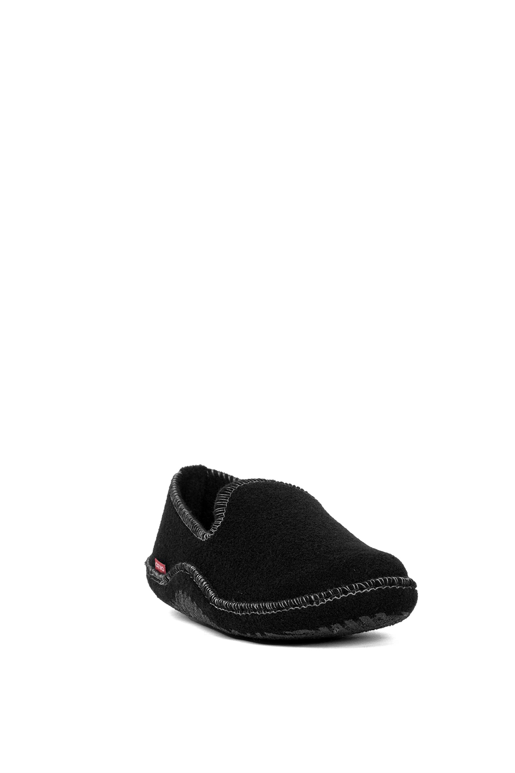 Ceyo Puffi Kadın Ev Terliği Siyah