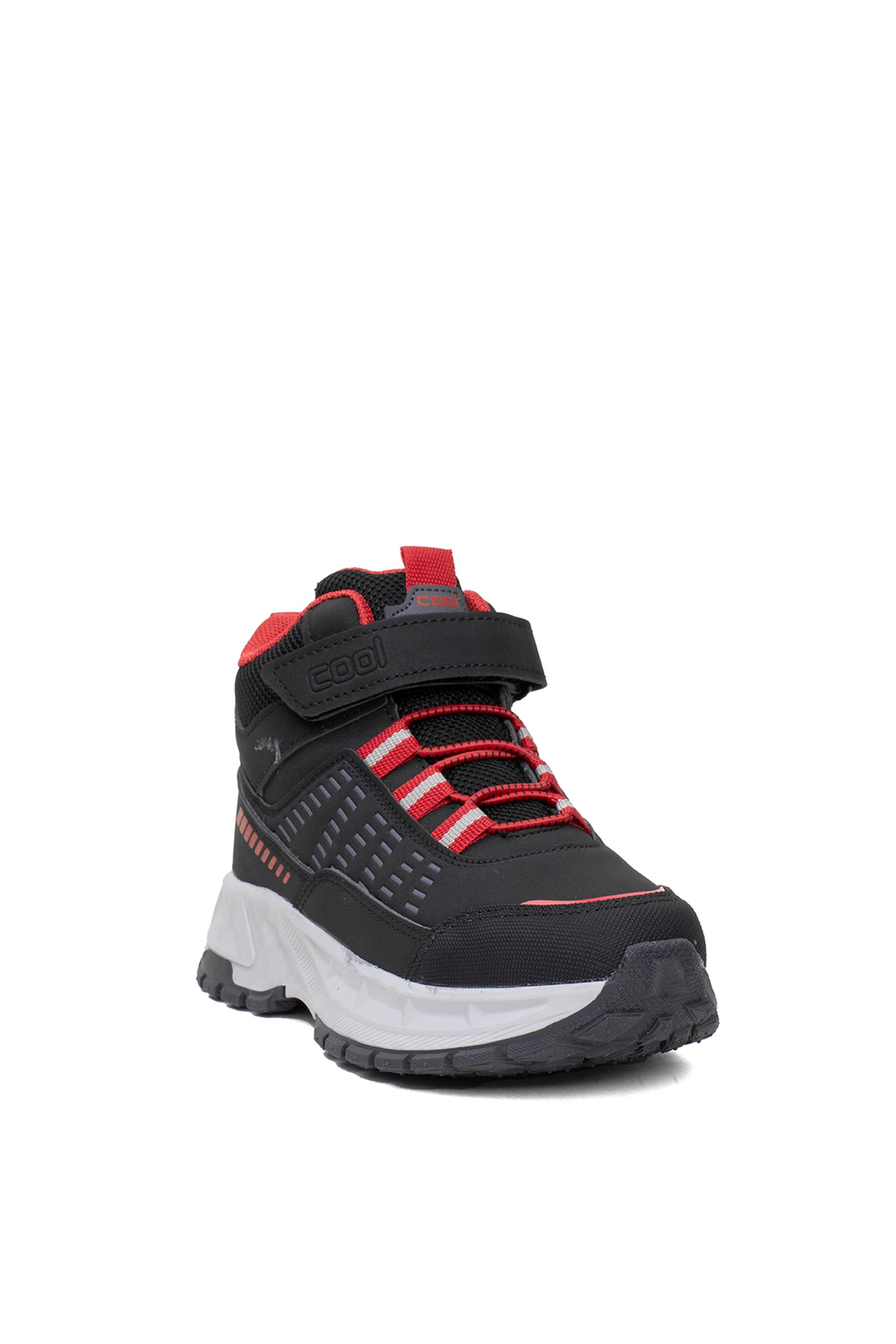 Cool Tiger Filet Erkek Çocuk Hi Sneaker Siyah