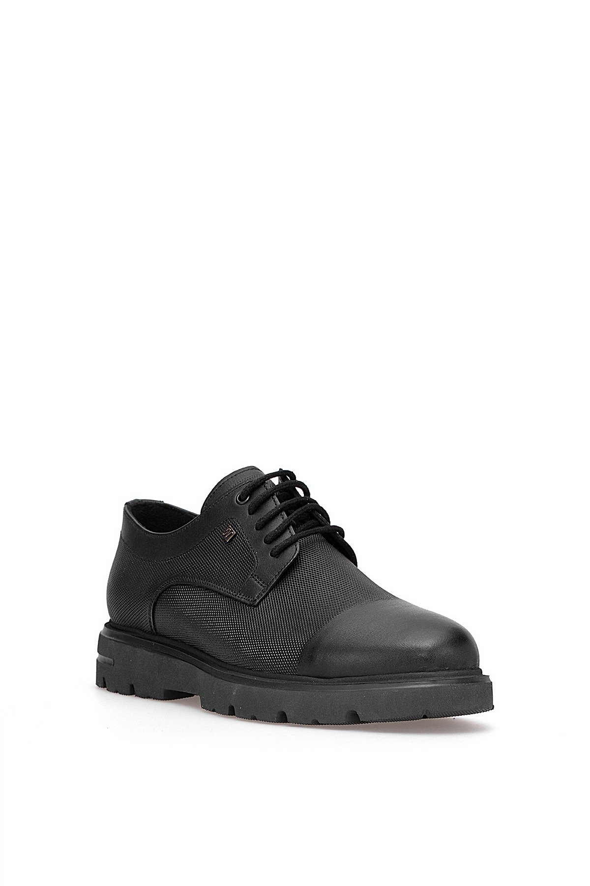 Elit 25KNBL4041 Erkek Hakiki Deri Casual Ayakkabı Siyah