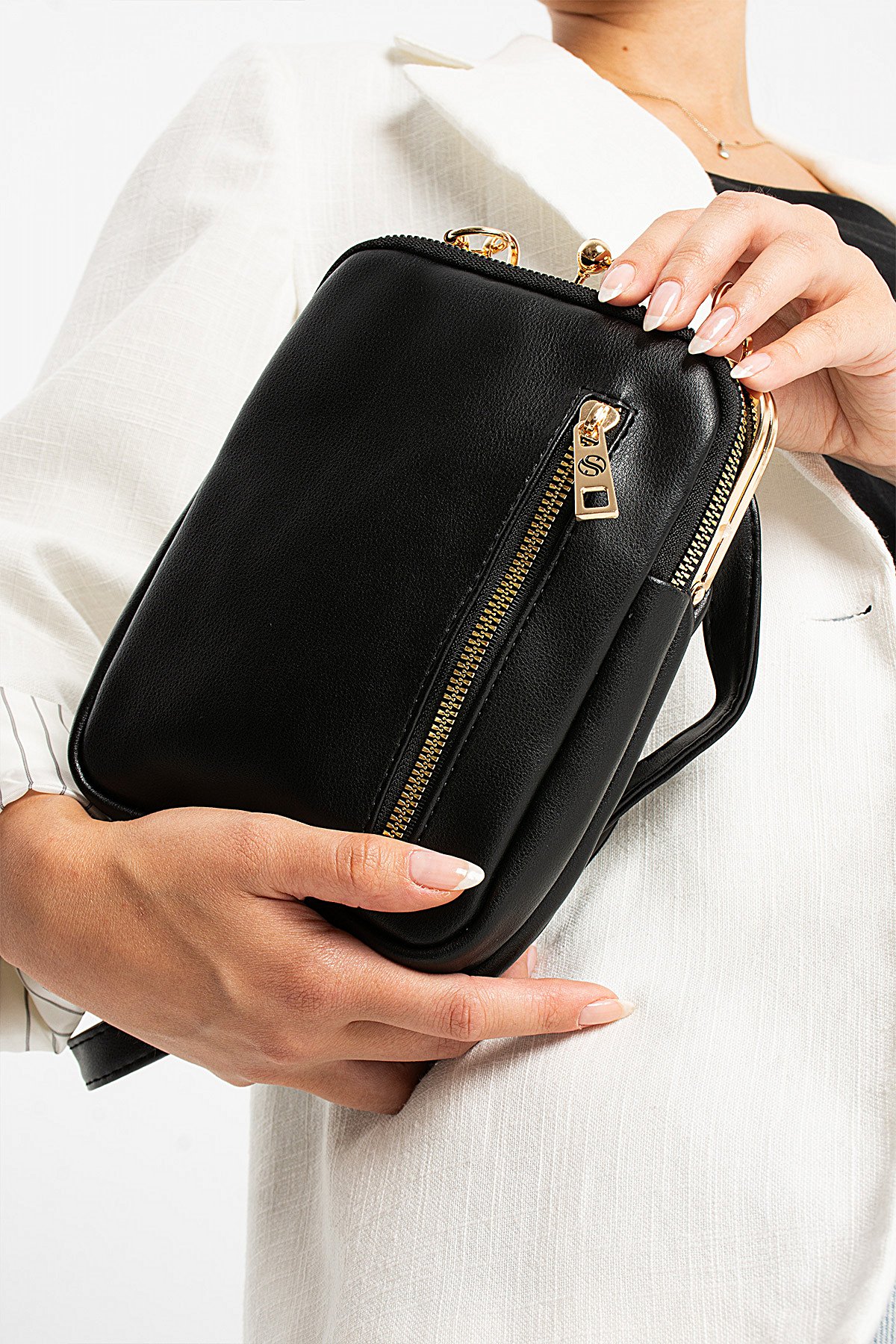 Elit 25KSNM1433C Kadın Omuz Çantası Siyah