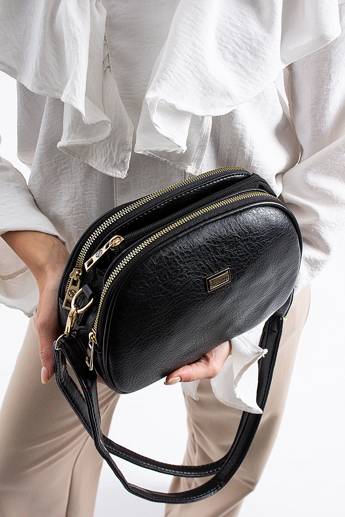 Elit 25KSNM1435C Kadın El Çantası Siyah