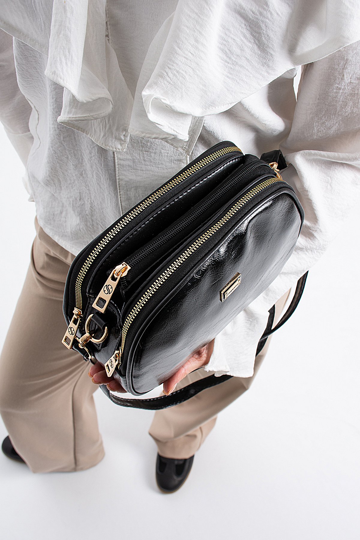 Elit 25KSNM1435R Kadın El Çantası Siyah