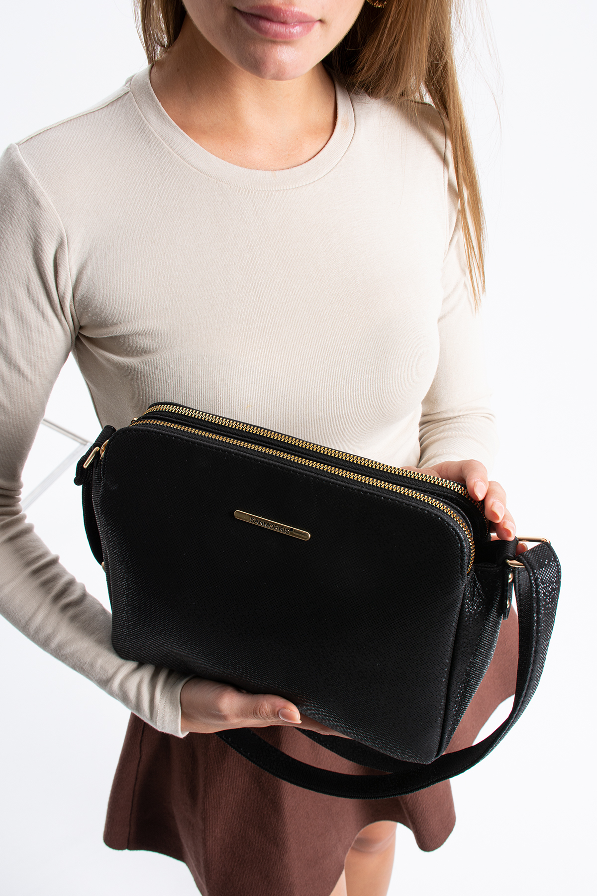 Elit 25KSNM1437C Kadın El Çantası Siyah