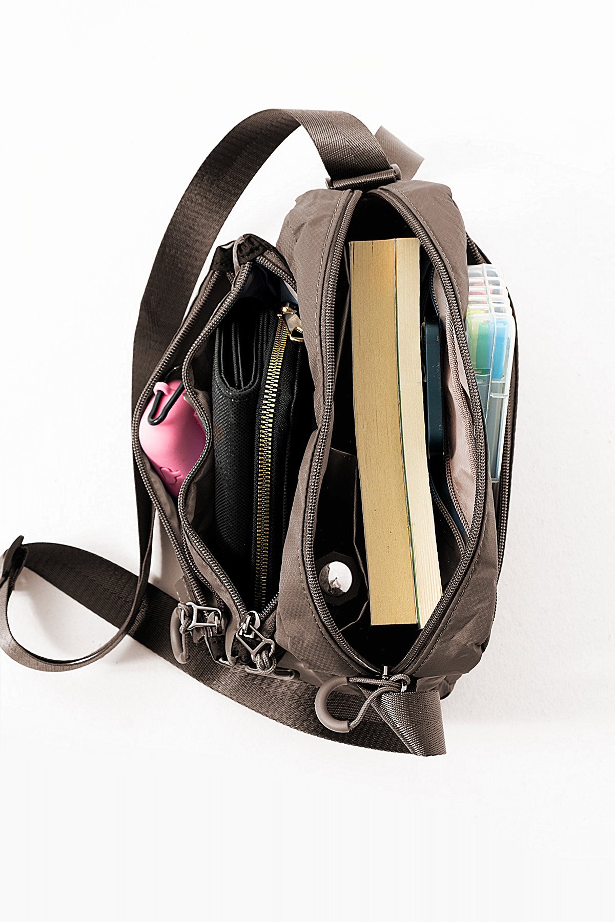 Elit 25KSNM6003T Kadın Omuz Çantası Vizon