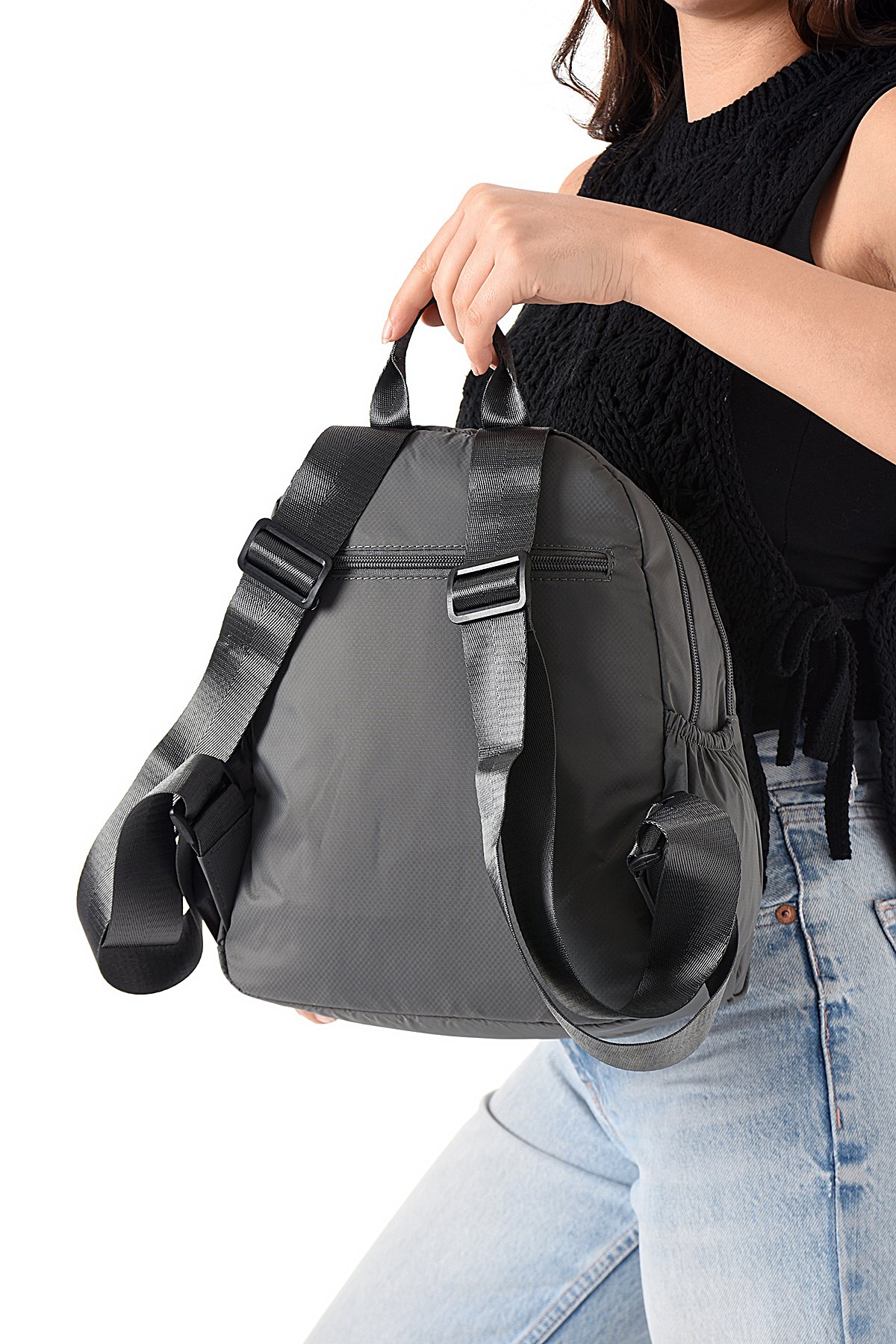 Elit 25KSNM6009T Kadın Sırt Çantası Gri