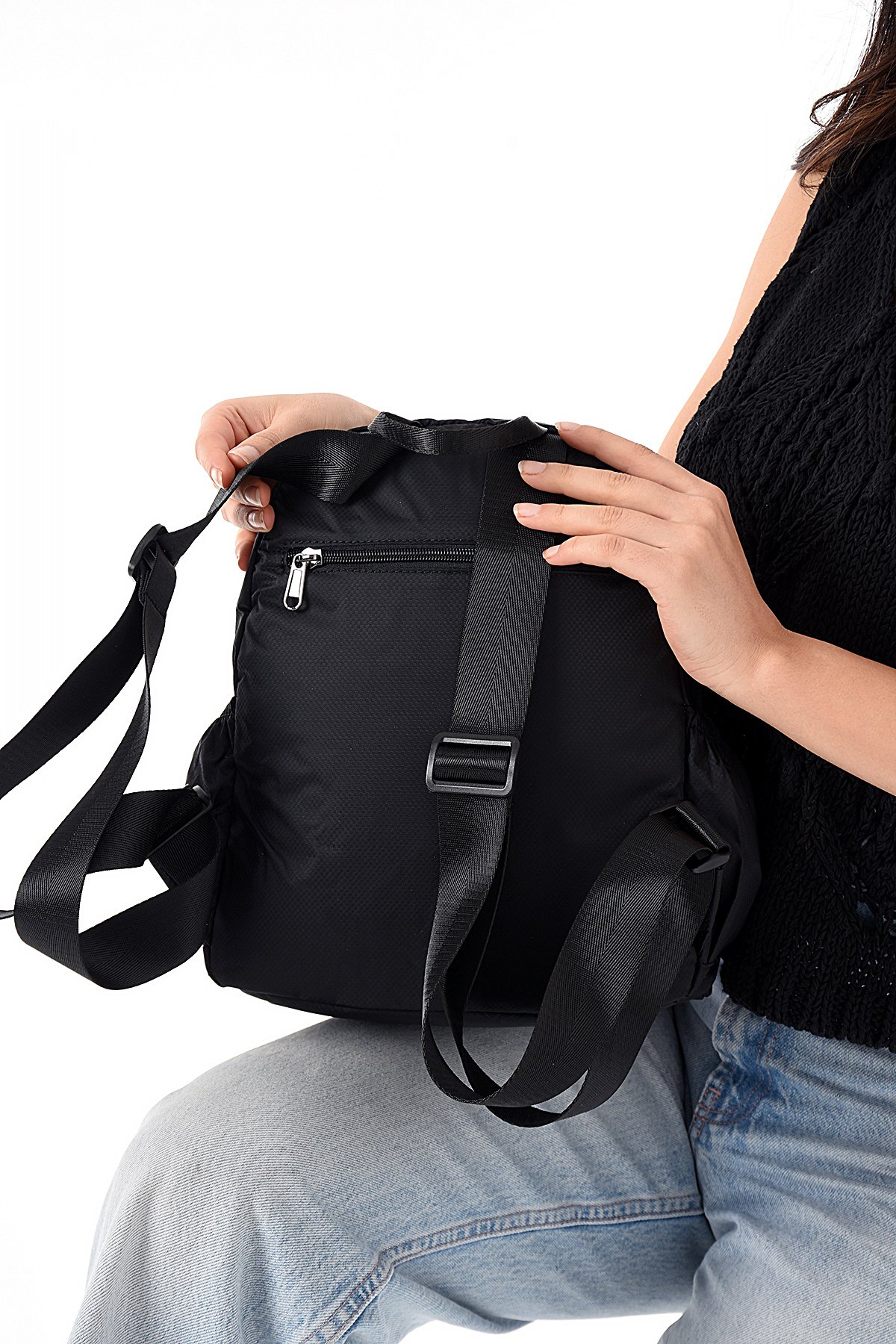 Elit 25KSNM6009T Kadın Sırt Çantası Siyah