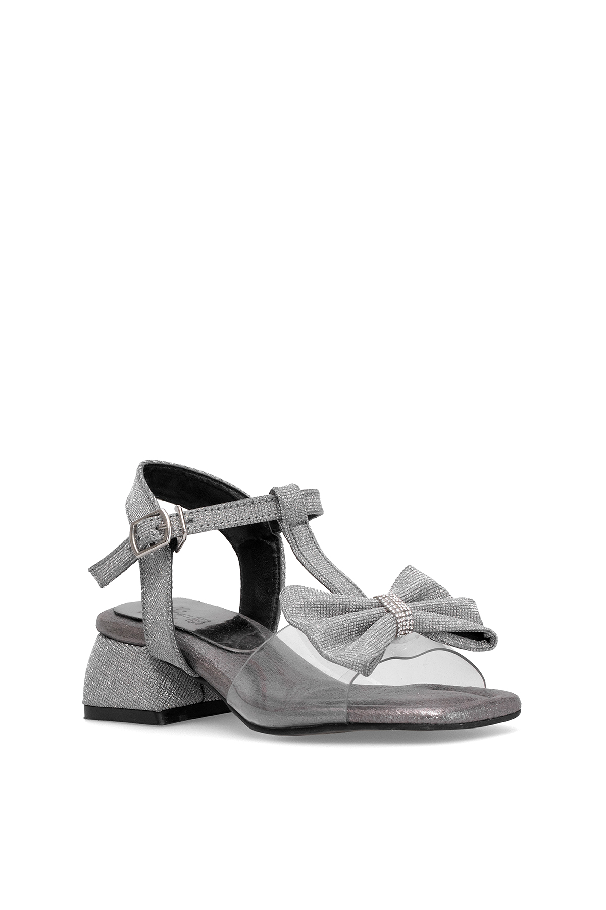 Elit ASK-F-42-25Y Filet Kız Çocuk Abiye Ayakkabı Platin