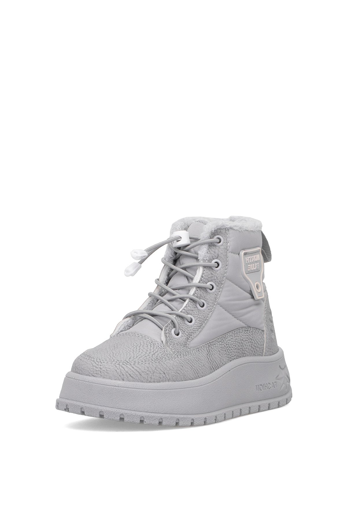 Elit ASNRT037 Kız Çocuk Düz Bot Gri