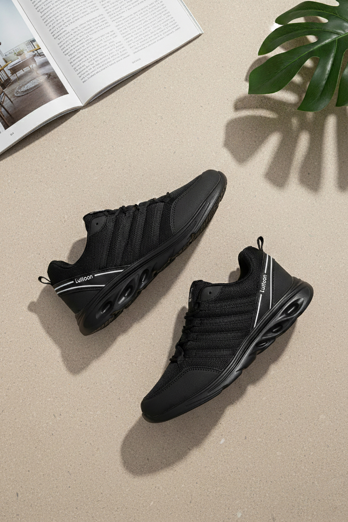 Elit ASPRT4138 Erkek Casual Ayakkabı Siyah - Füme