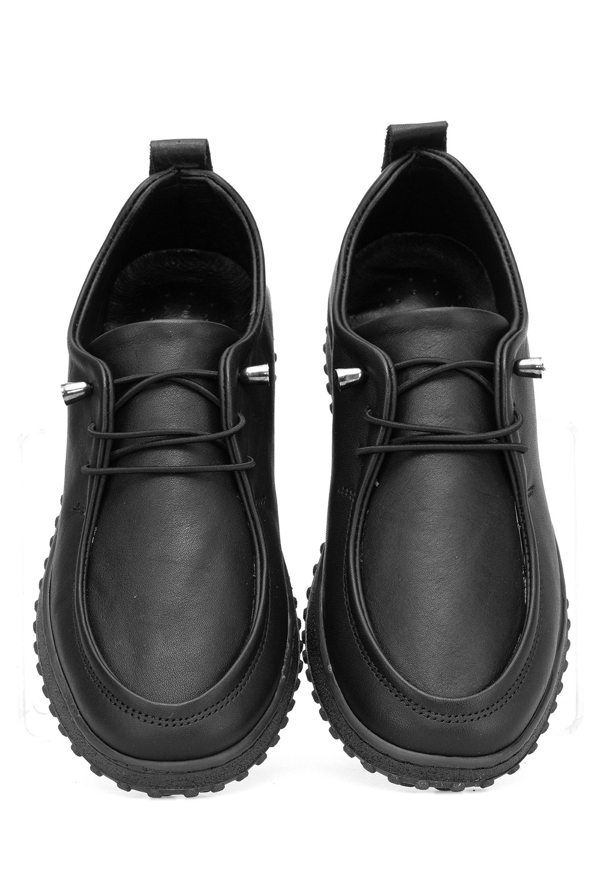 Elit ASSCL100 Kadın Hakiki Deri Casual Ayakkabı Siyah