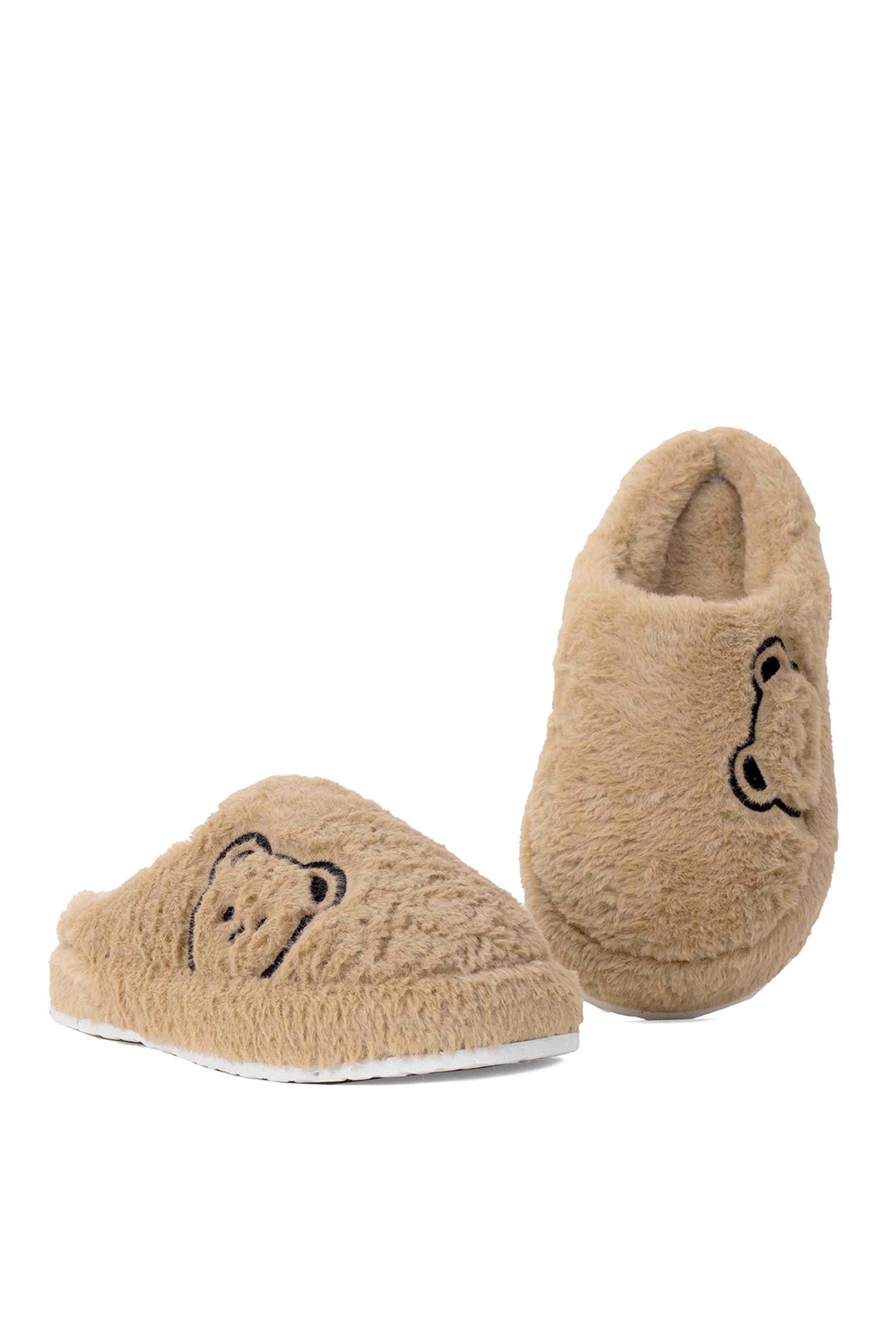 Elit Ayber01T Kadın Ev Terliği Vizon