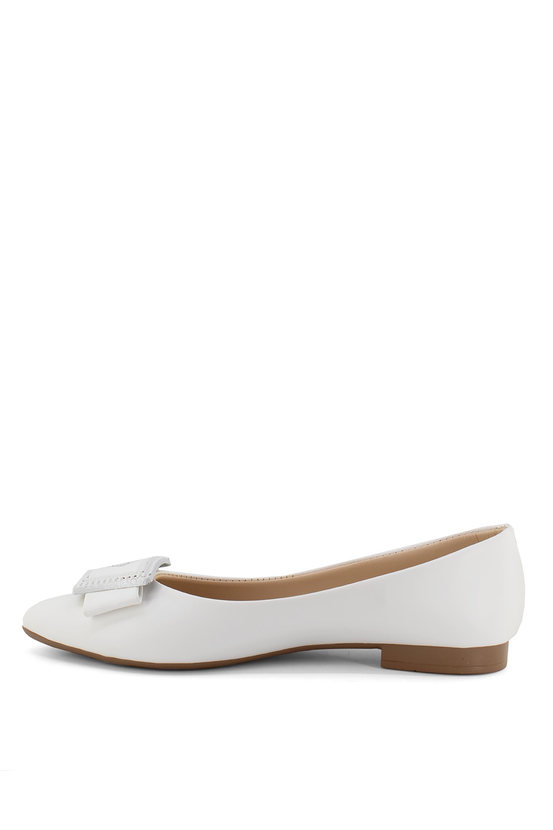 Elit BtnGLO608CZE Kadın Babet Beyaz