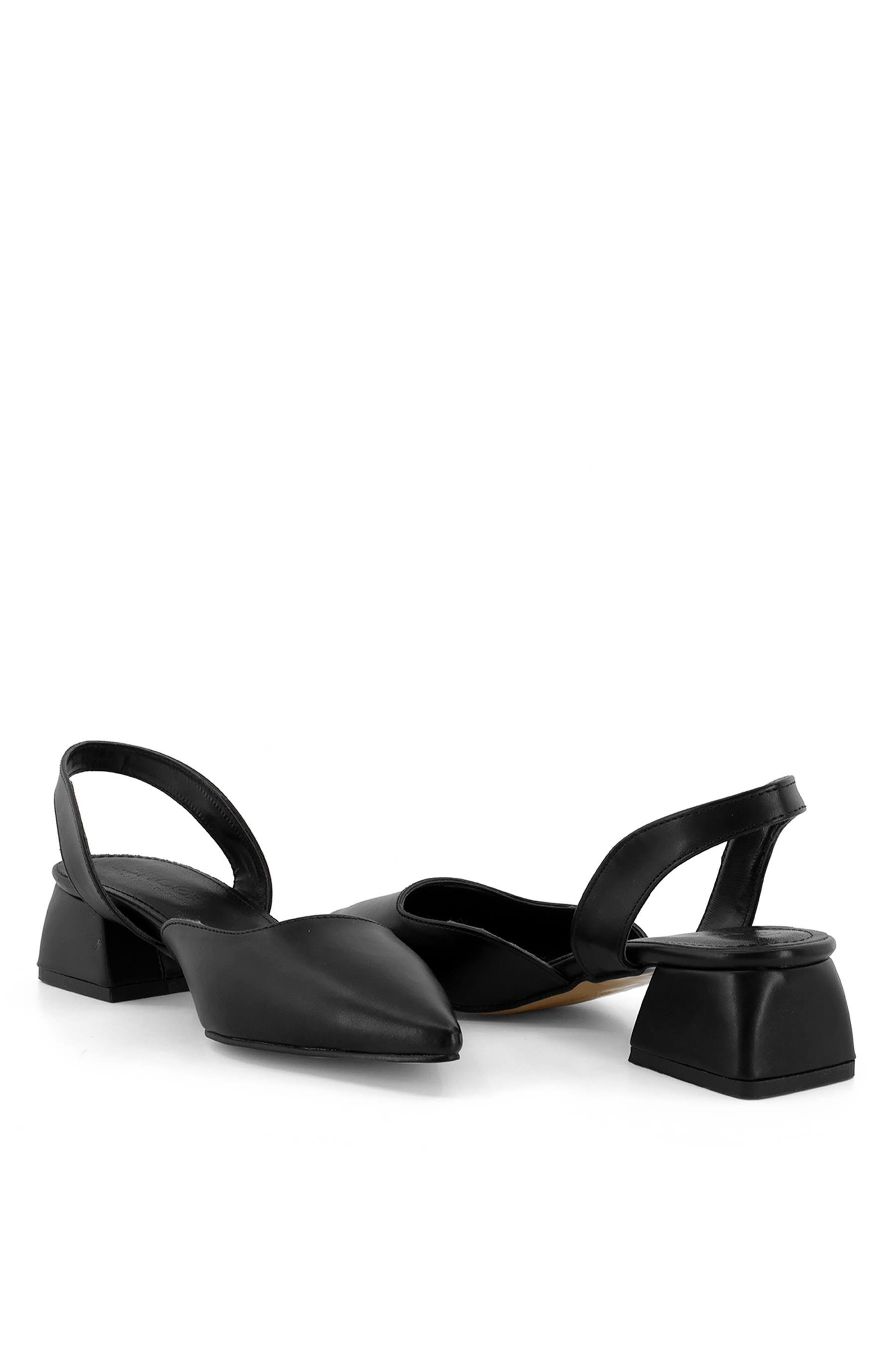 Elit BtnSis02CZE Kadın Topuklu Ayakkabı Siyah