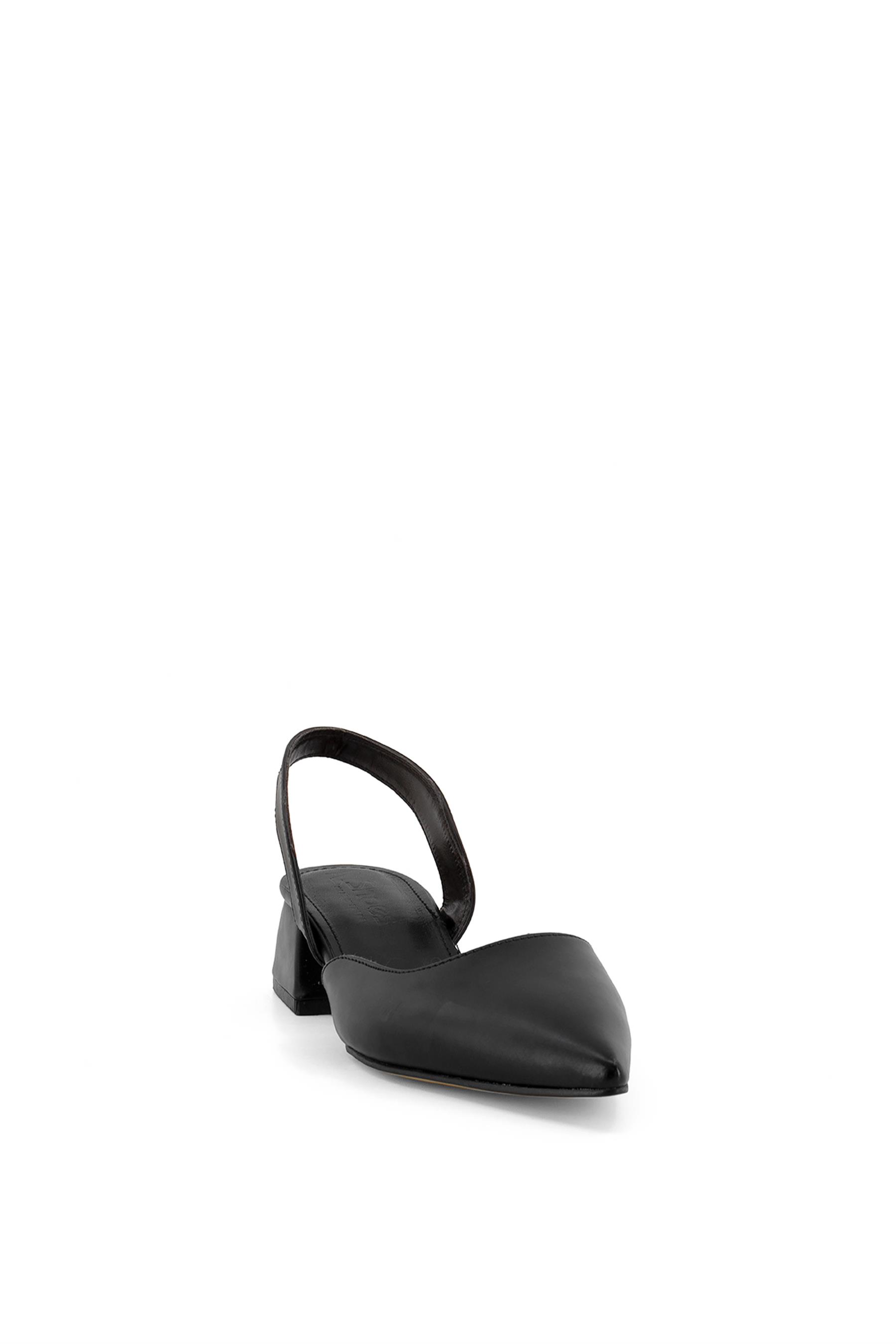 Elit BtnSis02CZE Kadın Topuklu Ayakkabı Siyah