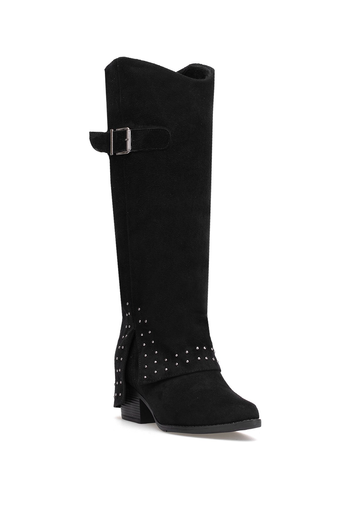 Elit BTSDT01 Kadın Topuklu Çizme Siyah