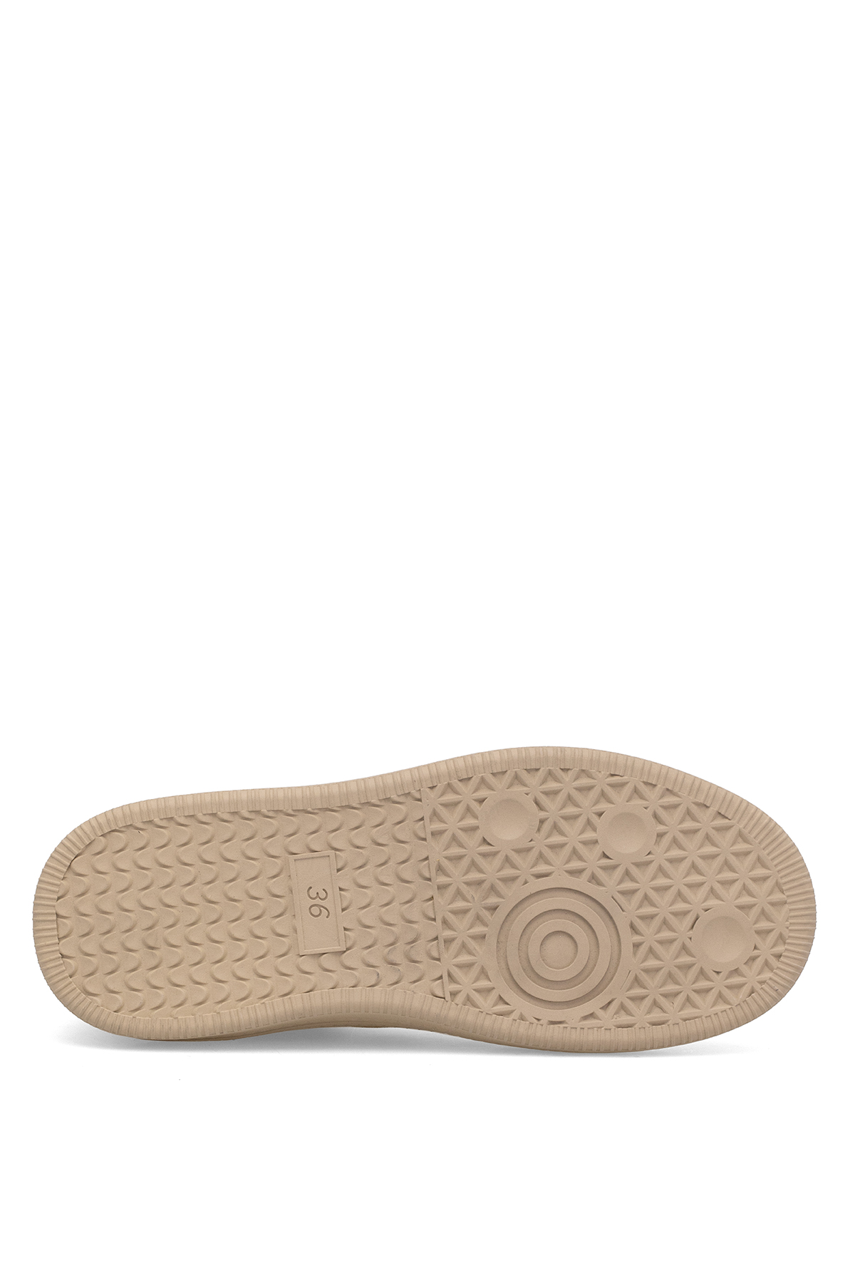 Elit Damarielle Kadın Hakiki Deri Casual Ayakkabı Hardal