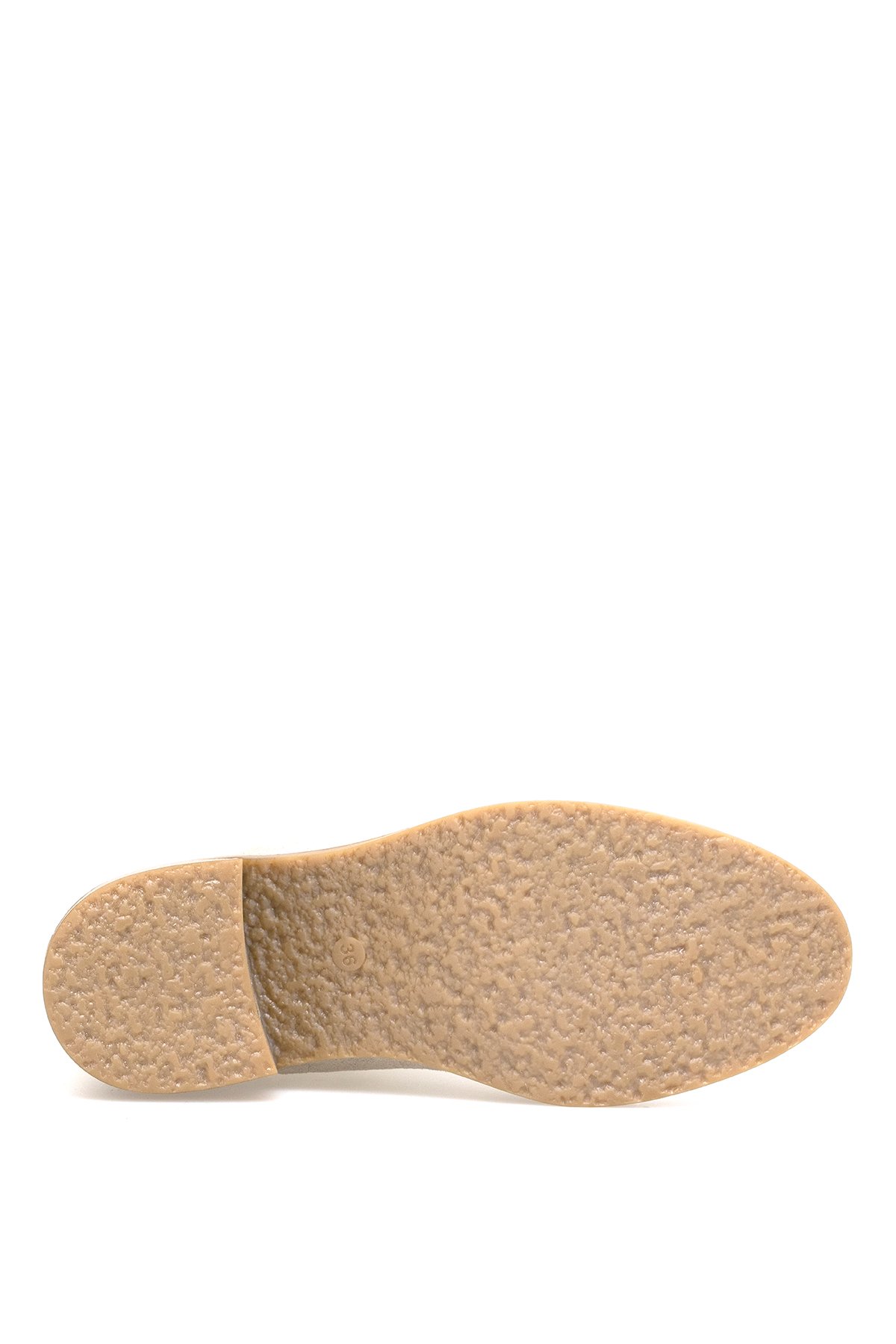 Elit Evelindra Kadın Hakiki Süet Deri Chelsea Bot Bej