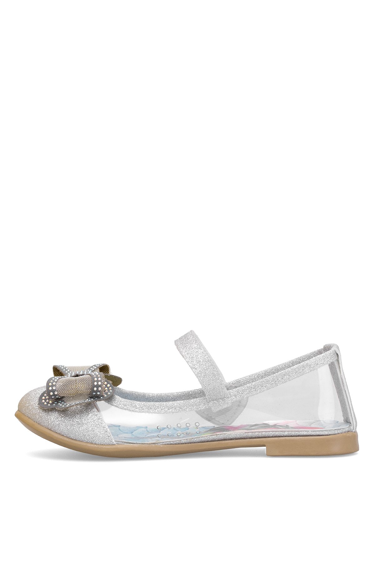 Elit HY-F-2004-25Y Filet Kız Çocuk Babet Gümüş