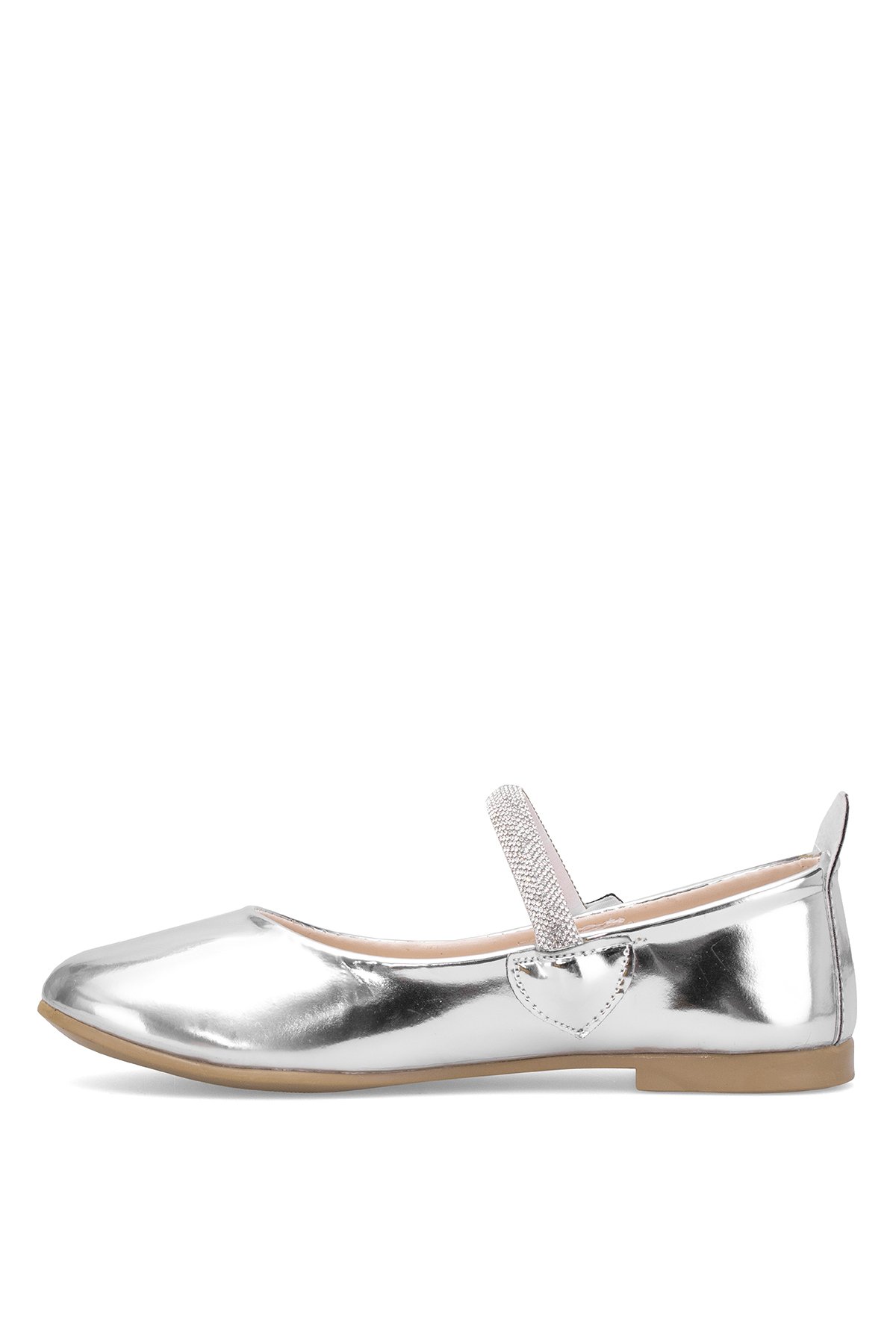 Elit HY-P-10005-25Y Patik Kız Çocuk Babet Gümüş