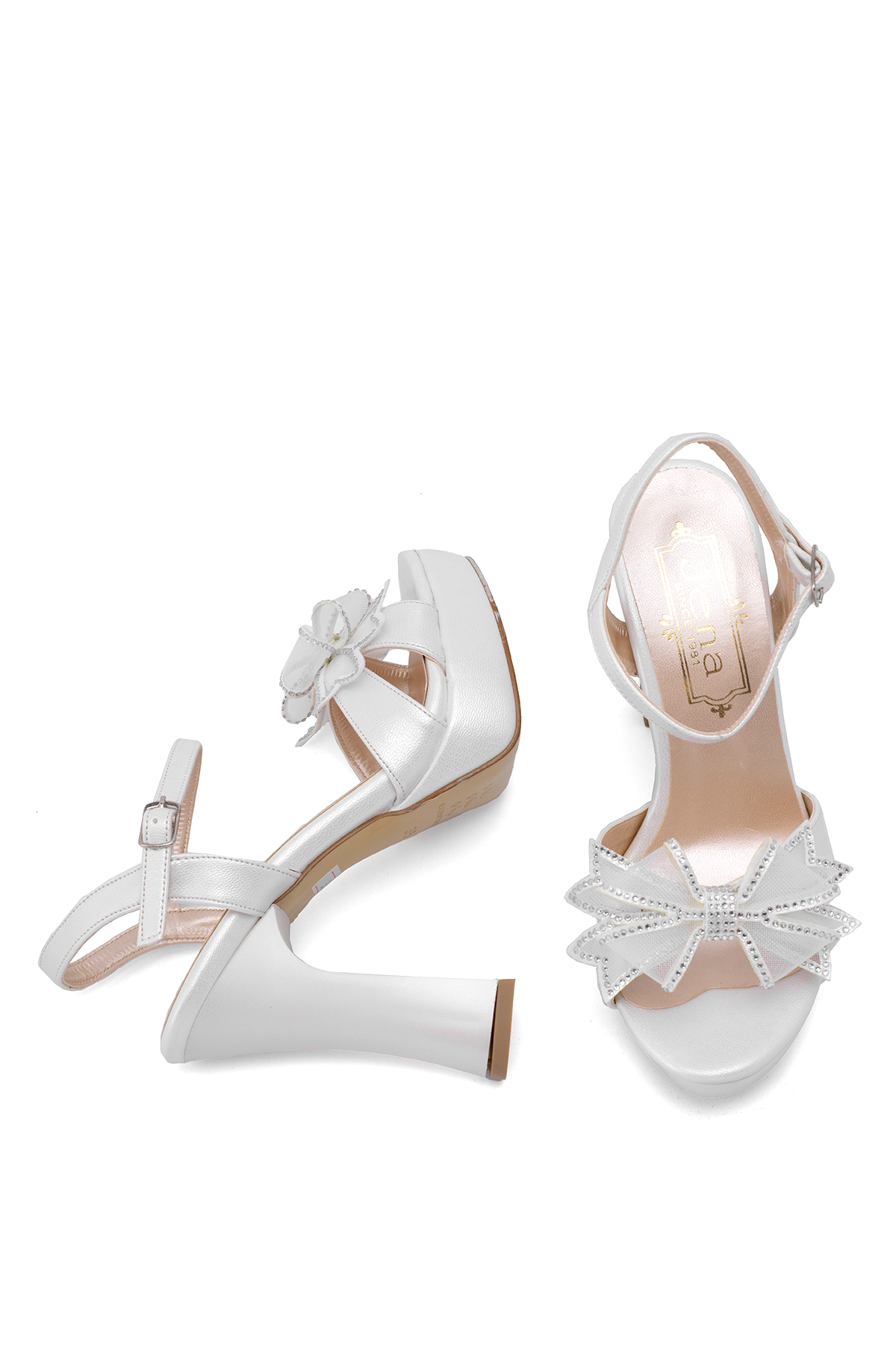 Elit JN3331C Kadın Platform Ayakkabı Sedef